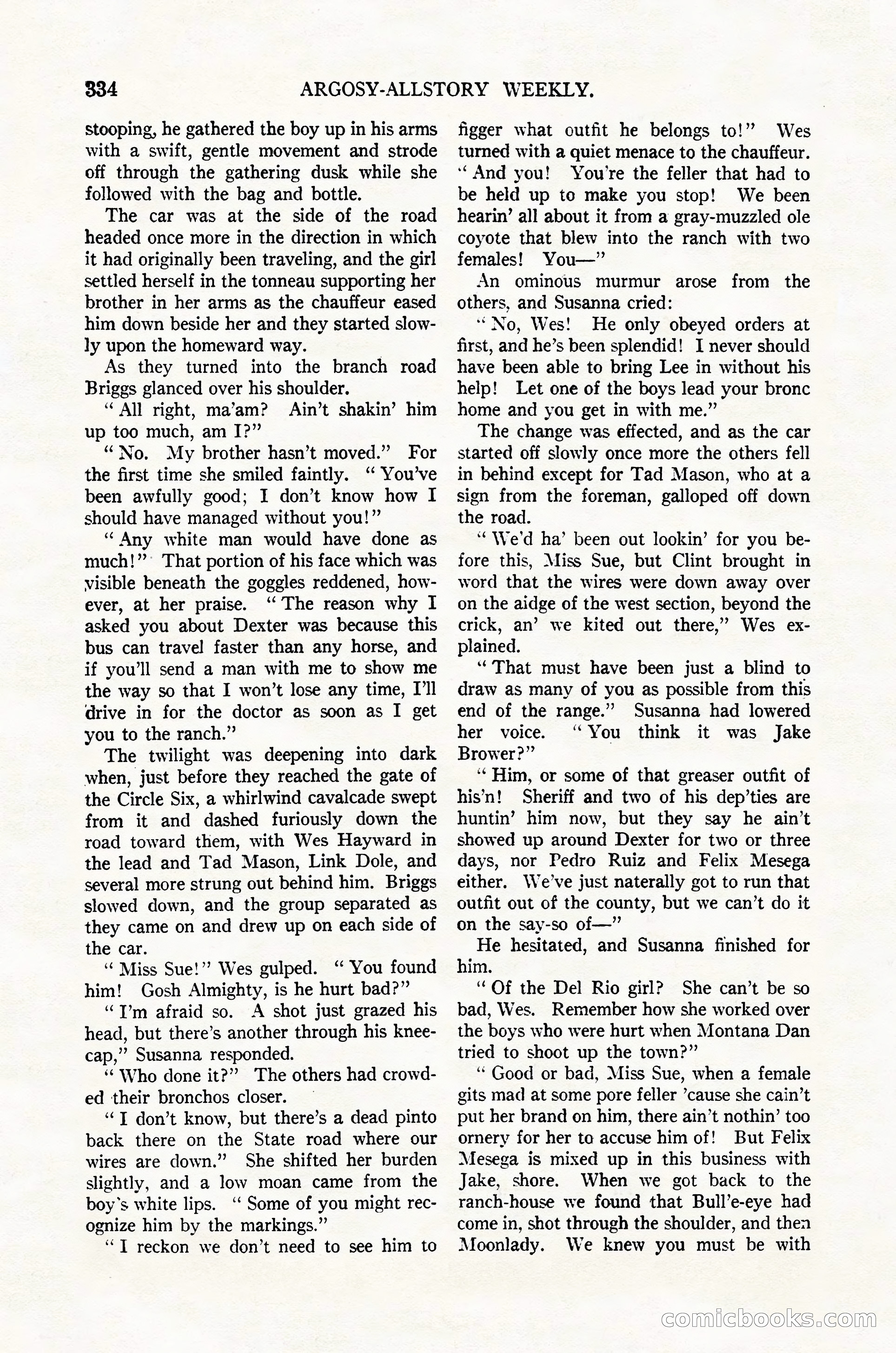 Argosy All-Story Weekly, February 4, 1922 — page 24 of 178