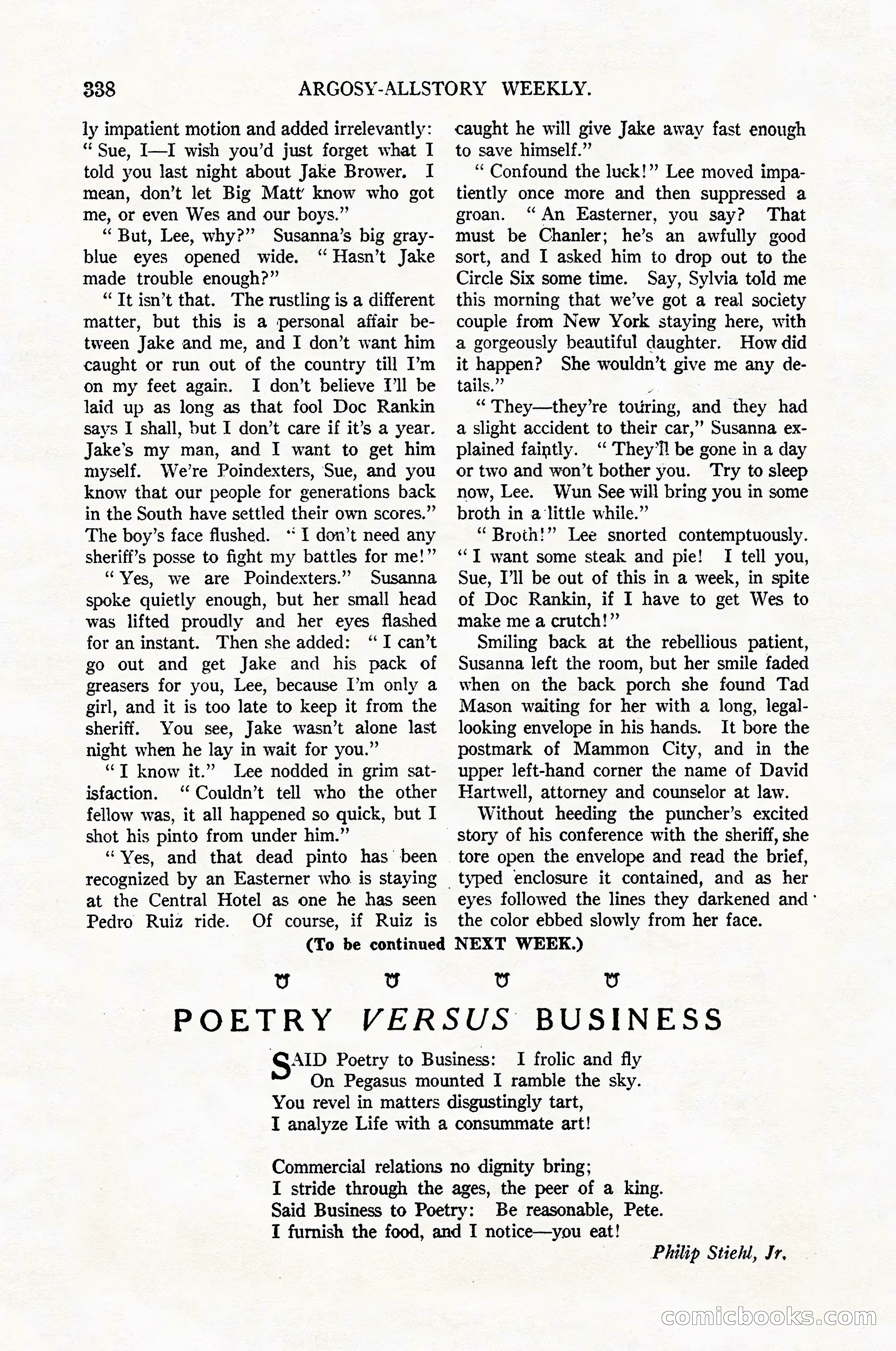 Argosy All-Story Weekly, February 4, 1922 — page 28 of 178