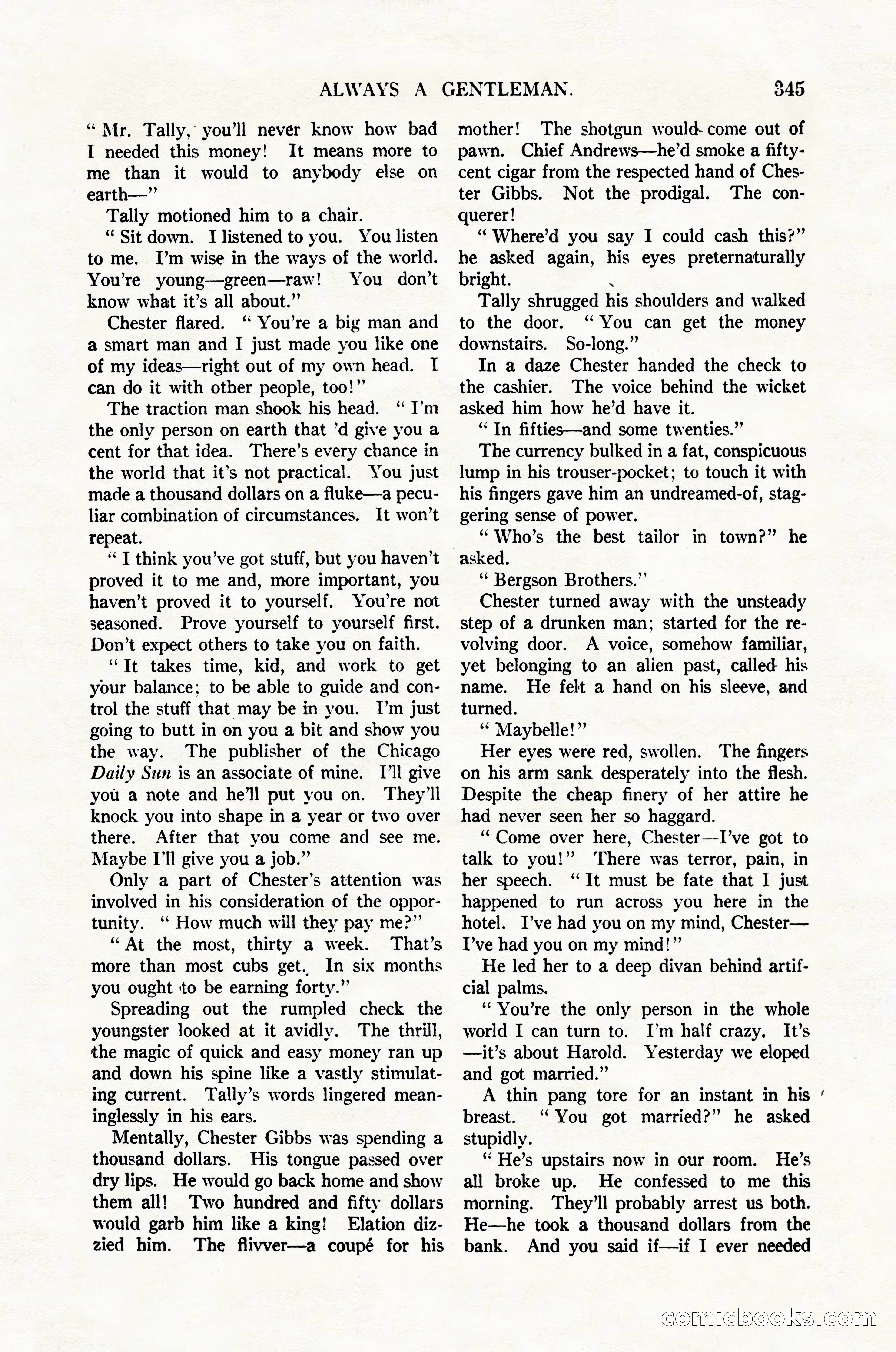 Argosy All-Story Weekly, February 4, 1922 — page 35 of 178