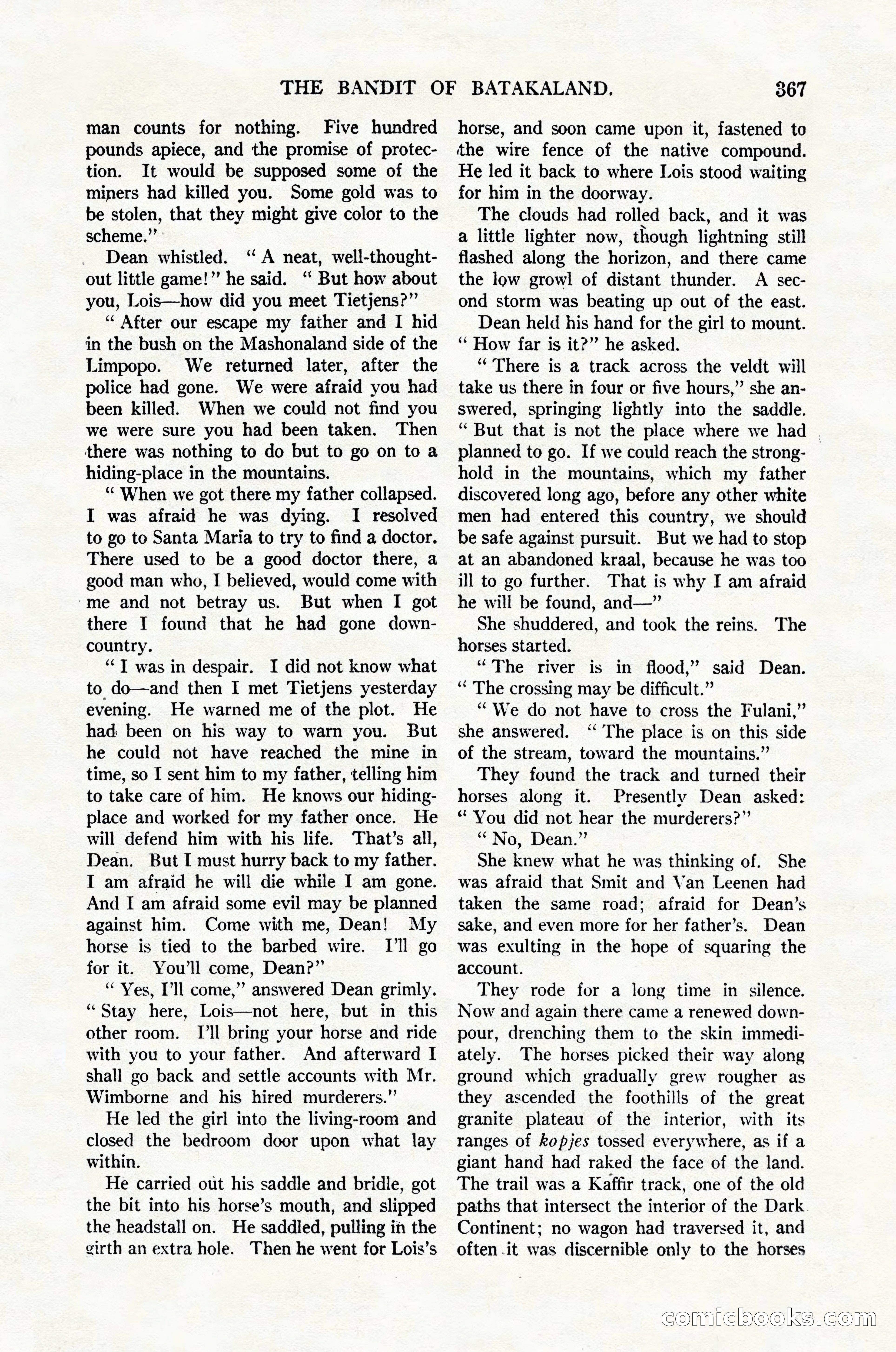Argosy All-Story Weekly, February 4, 1922 — page 57 of 178