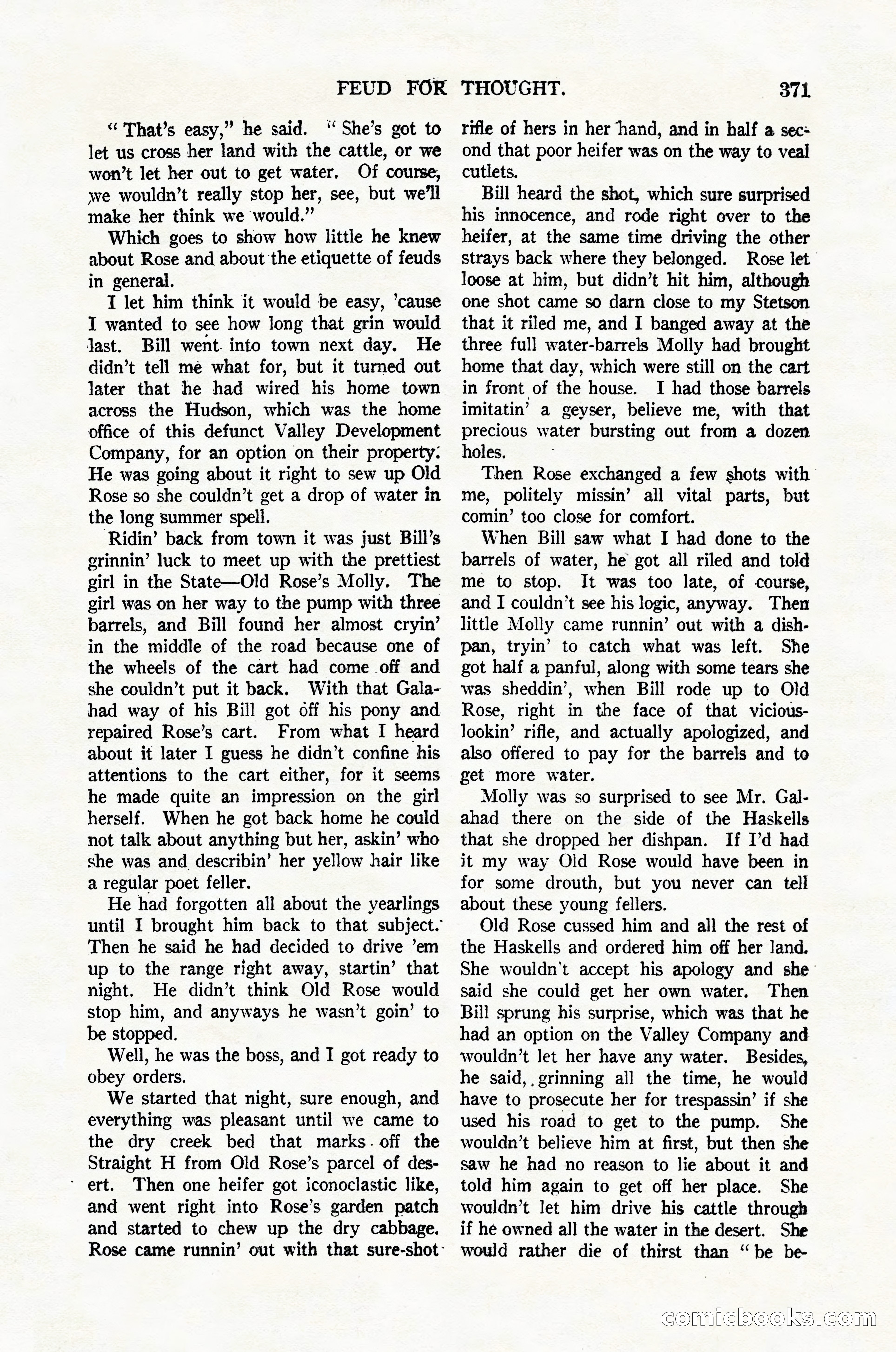 Argosy All-Story Weekly, February 4, 1922 — page 61 of 178