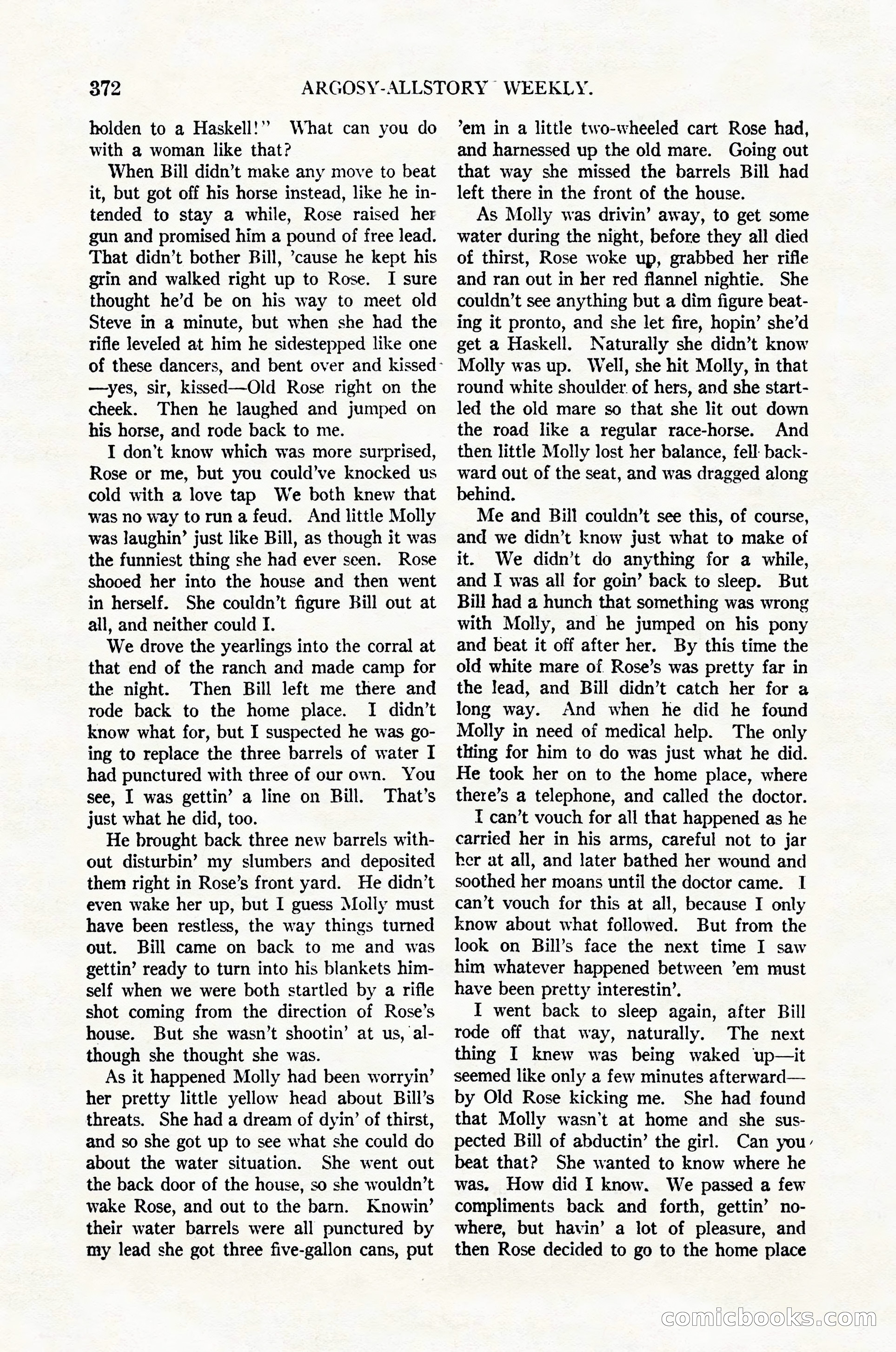 Argosy All-Story Weekly, February 4, 1922 — page 62 of 178