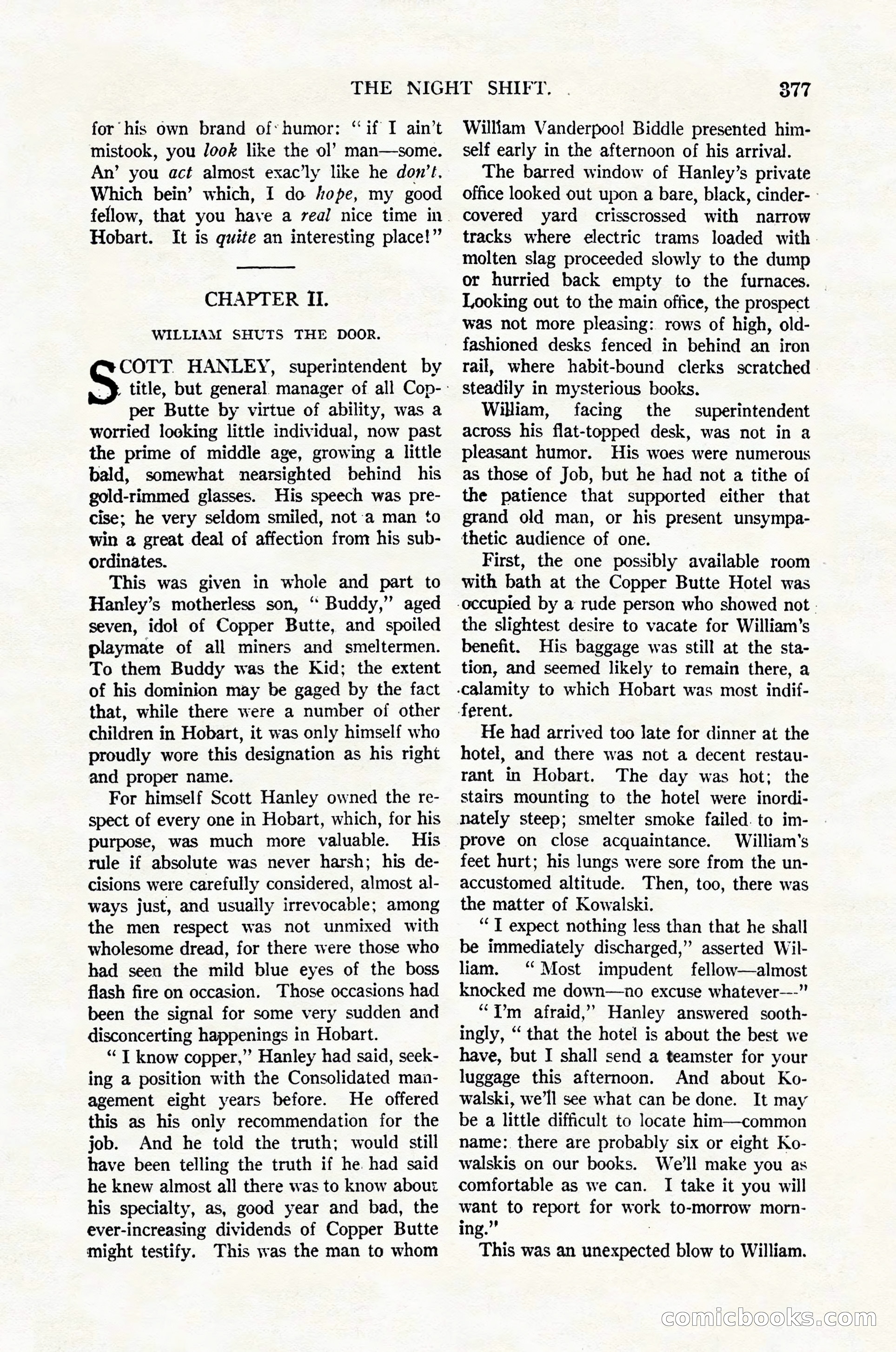 Argosy All-Story Weekly, February 4, 1922 — page 67 of 178