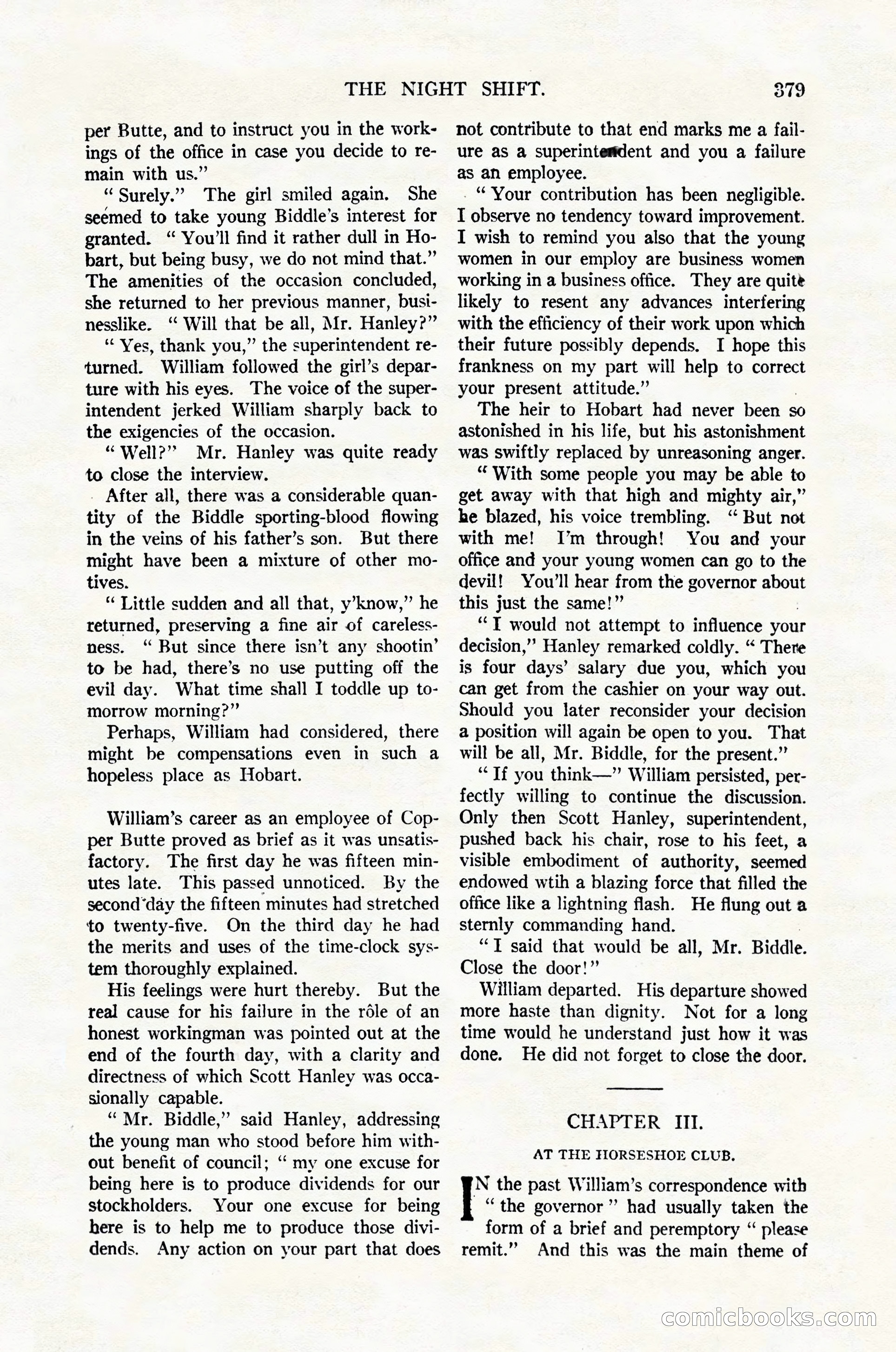 Argosy All-Story Weekly, February 4, 1922 — page 69 of 178