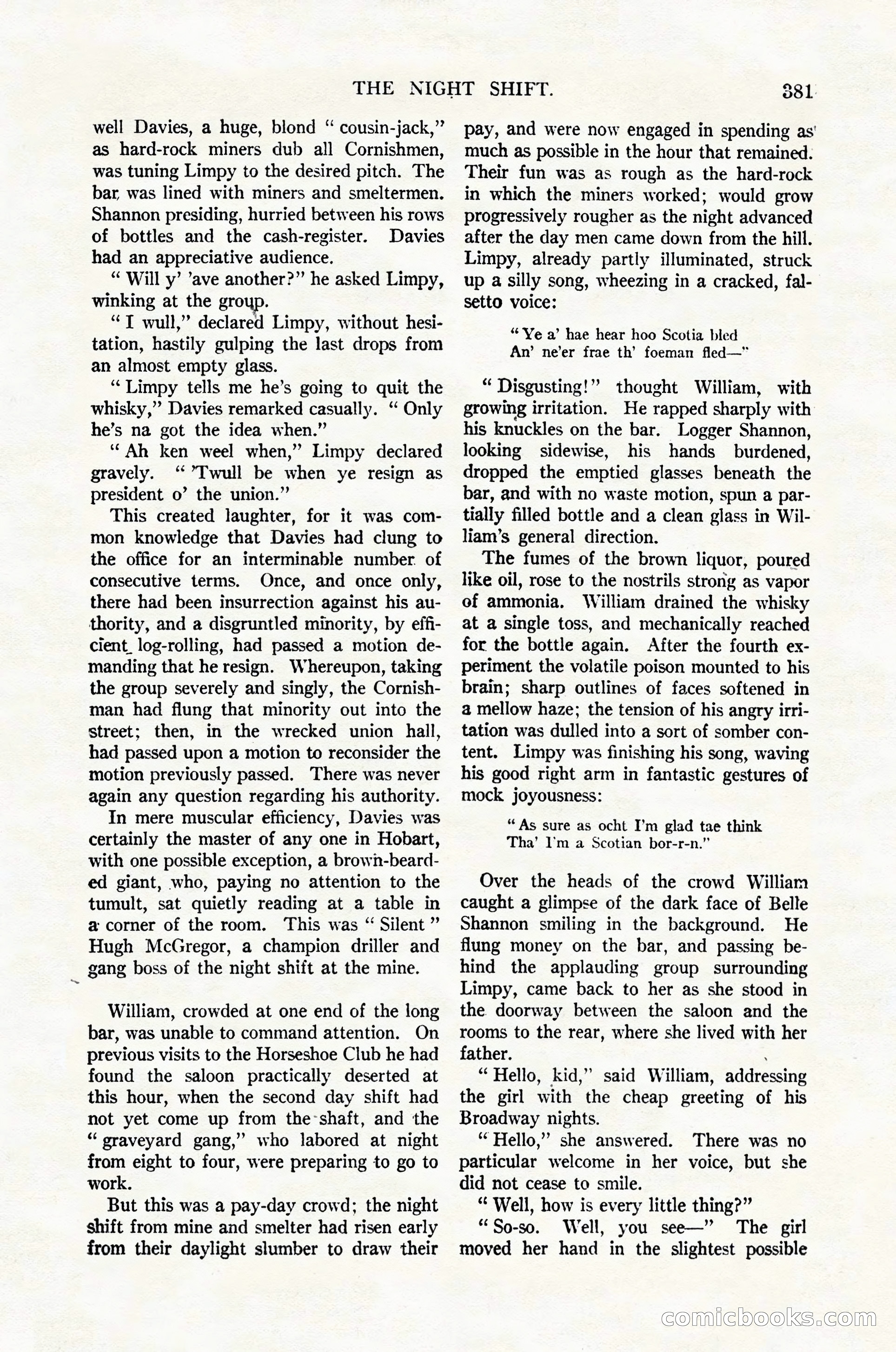 Argosy All-Story Weekly, February 4, 1922 — page 71 of 178