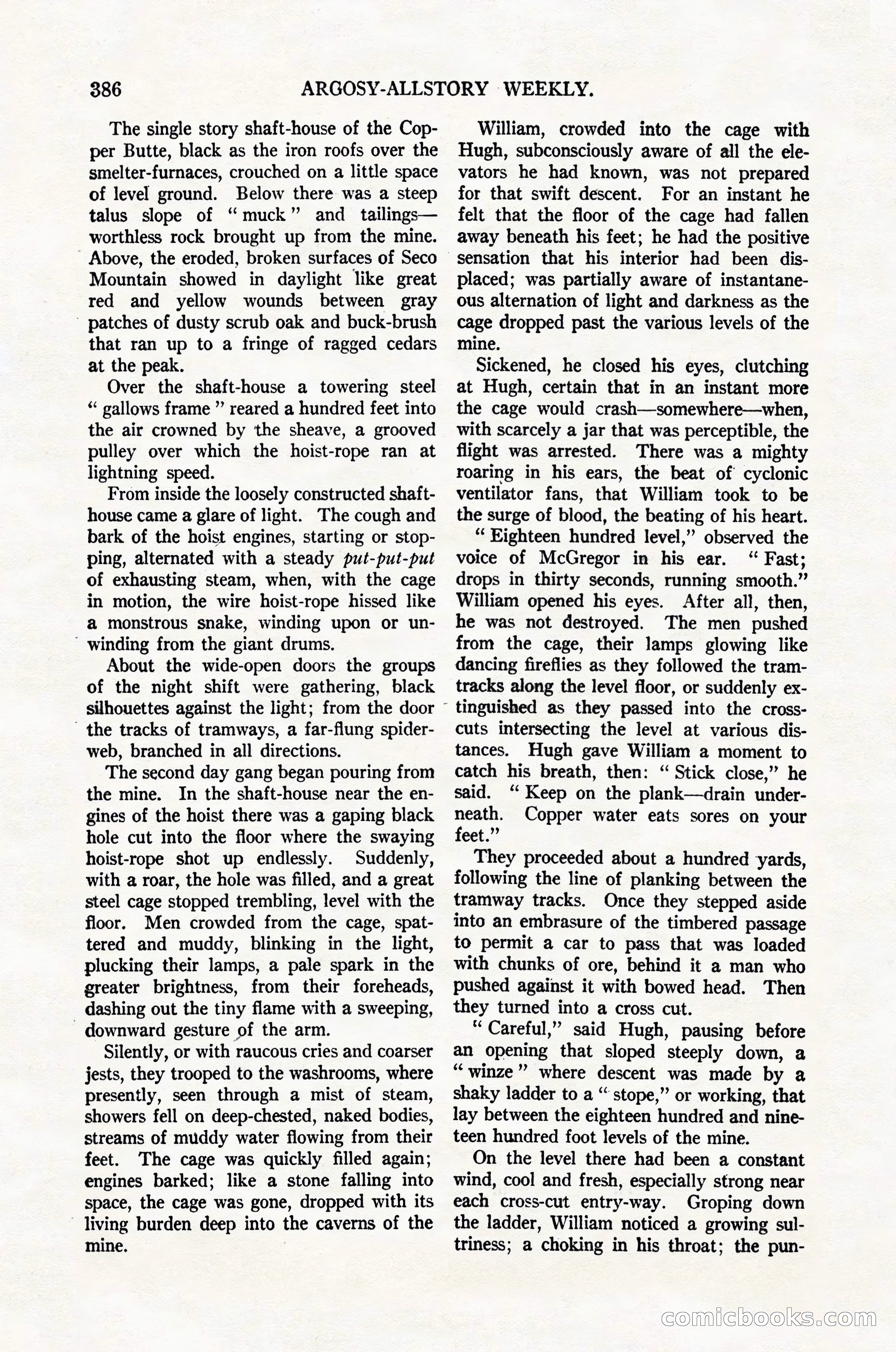 Argosy All-Story Weekly, February 4, 1922 — page 76 of 178