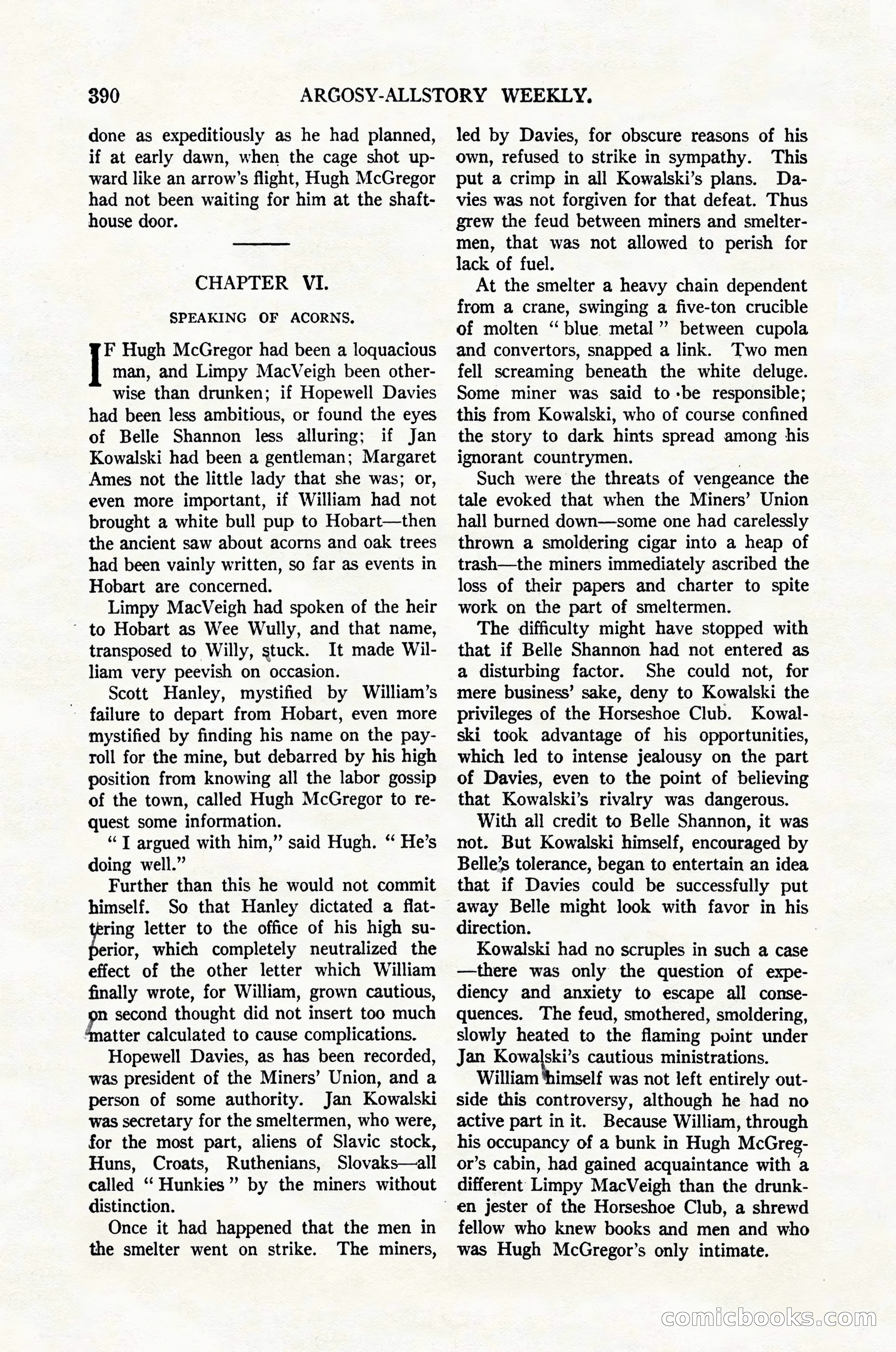 Argosy All-Story Weekly, February 4, 1922 — page 80 of 178
