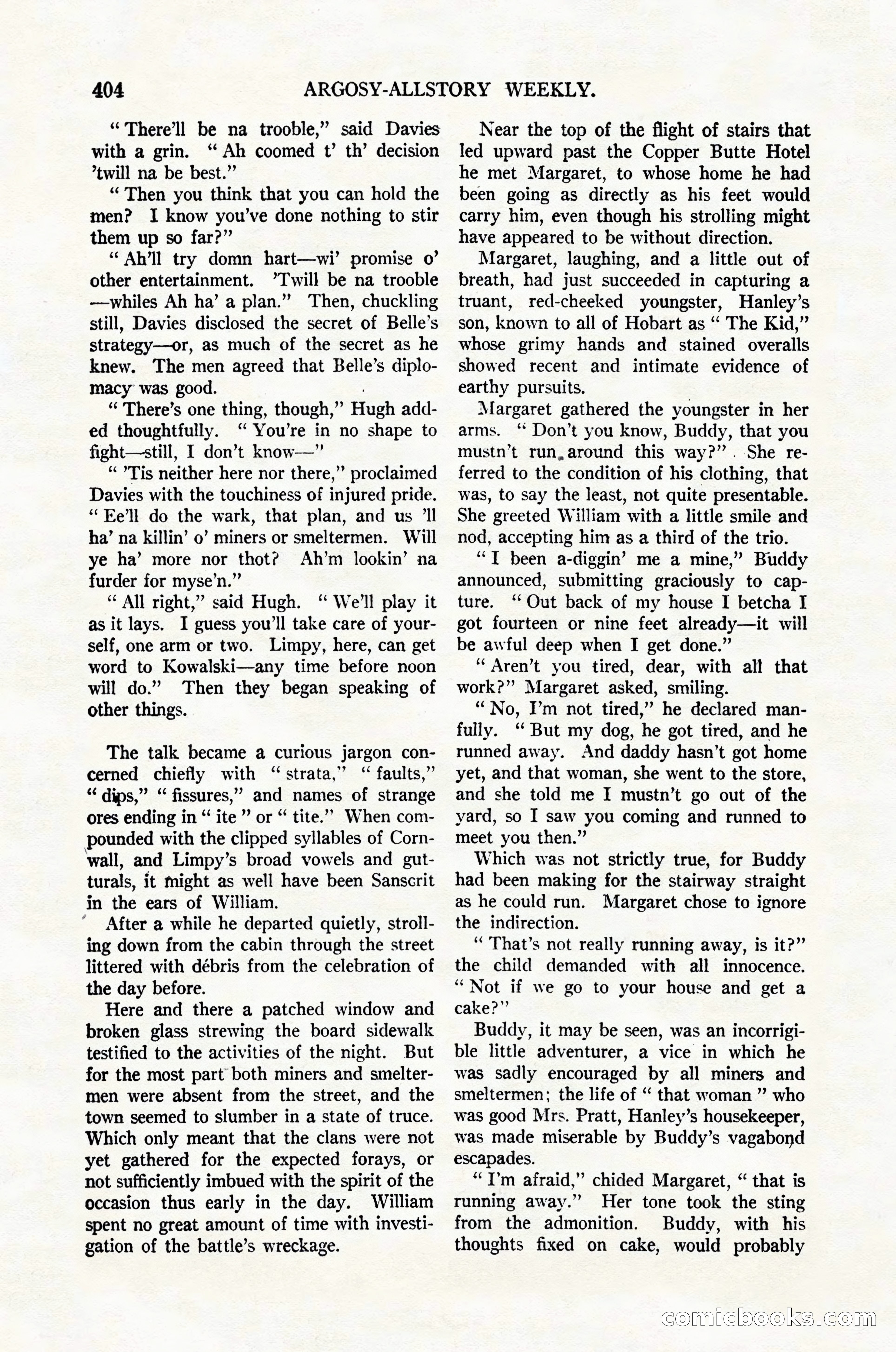 Argosy All-Story Weekly, February 4, 1922 — page 94 of 178