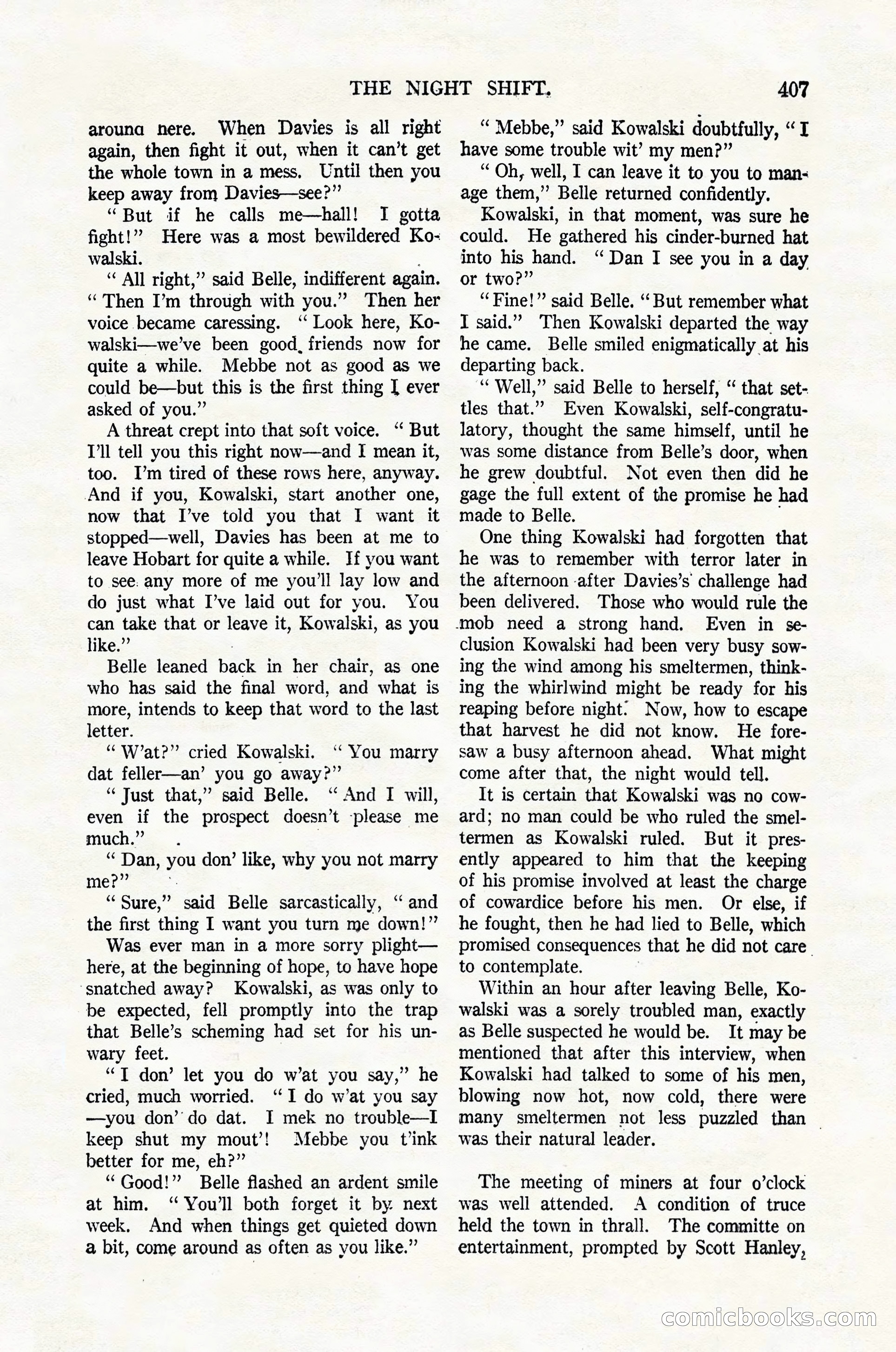 Argosy All-Story Weekly, February 4, 1922 — page 97 of 178