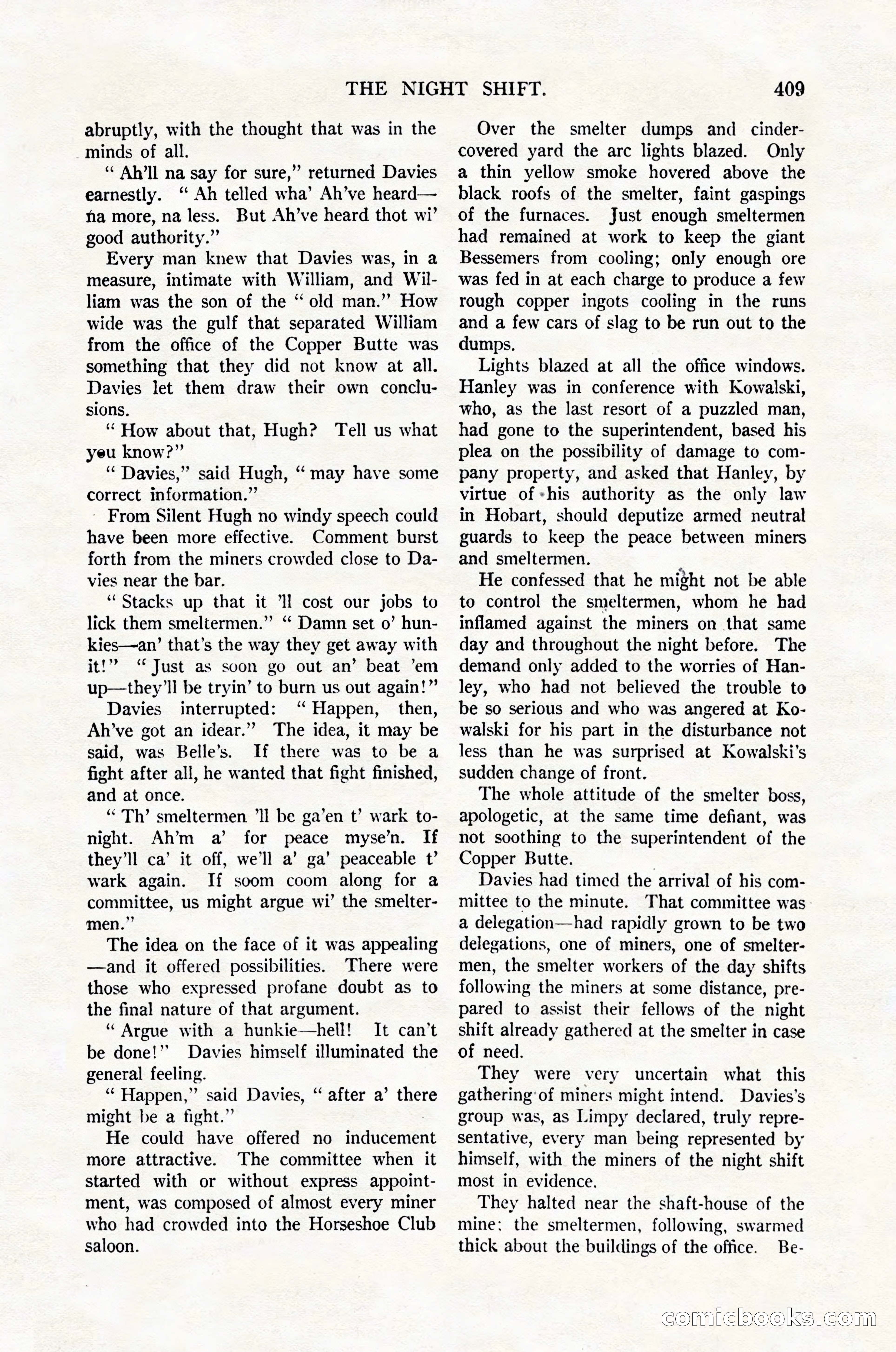 Argosy All-Story Weekly, February 4, 1922 — page 99 of 178
