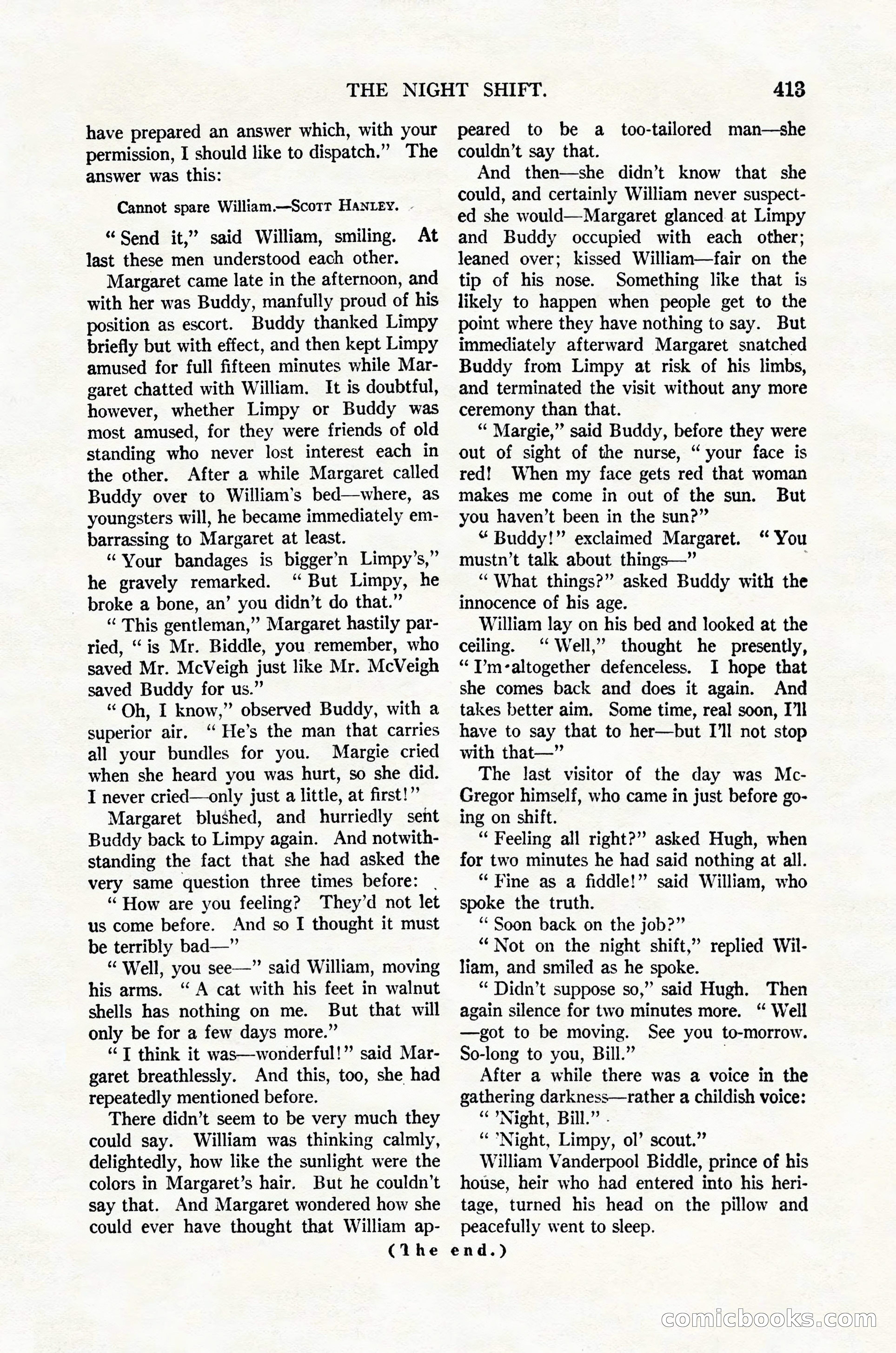 Argosy All-Story Weekly, February 4, 1922 — page 103 of 178