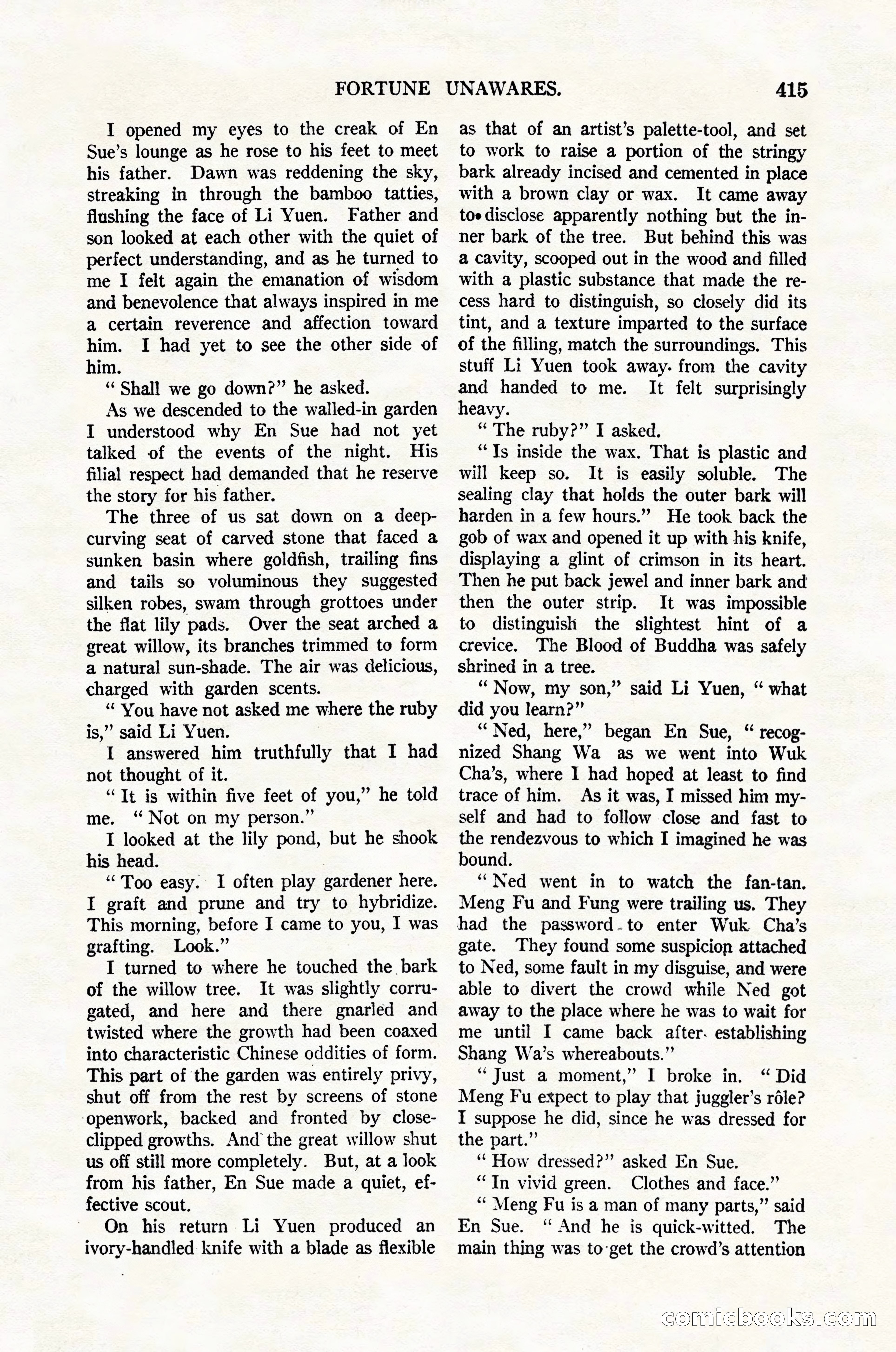 Argosy All-Story Weekly, February 4, 1922 — page 105 of 178