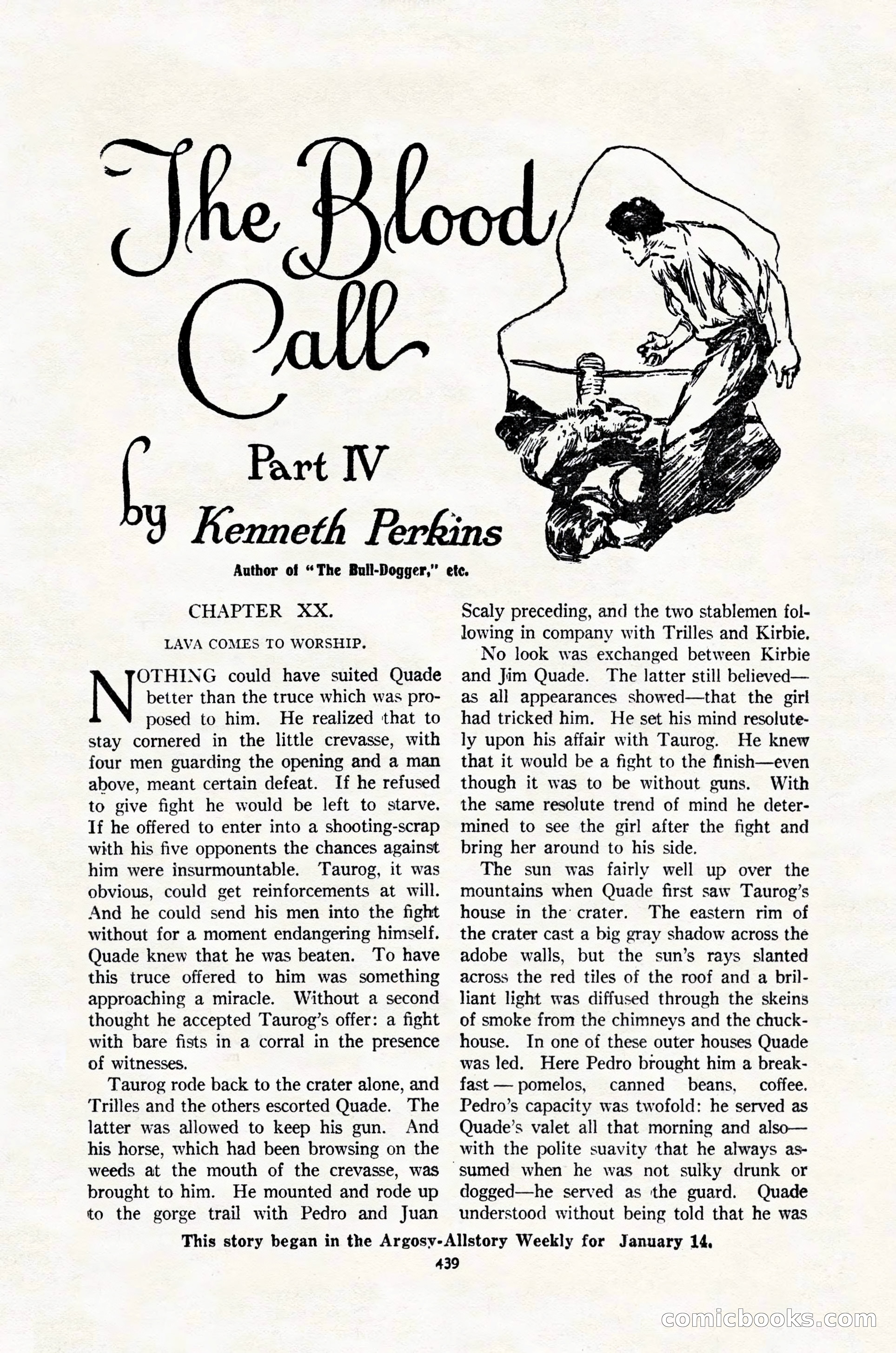 Argosy All-Story Weekly, February 4, 1922 — page 129 of 178