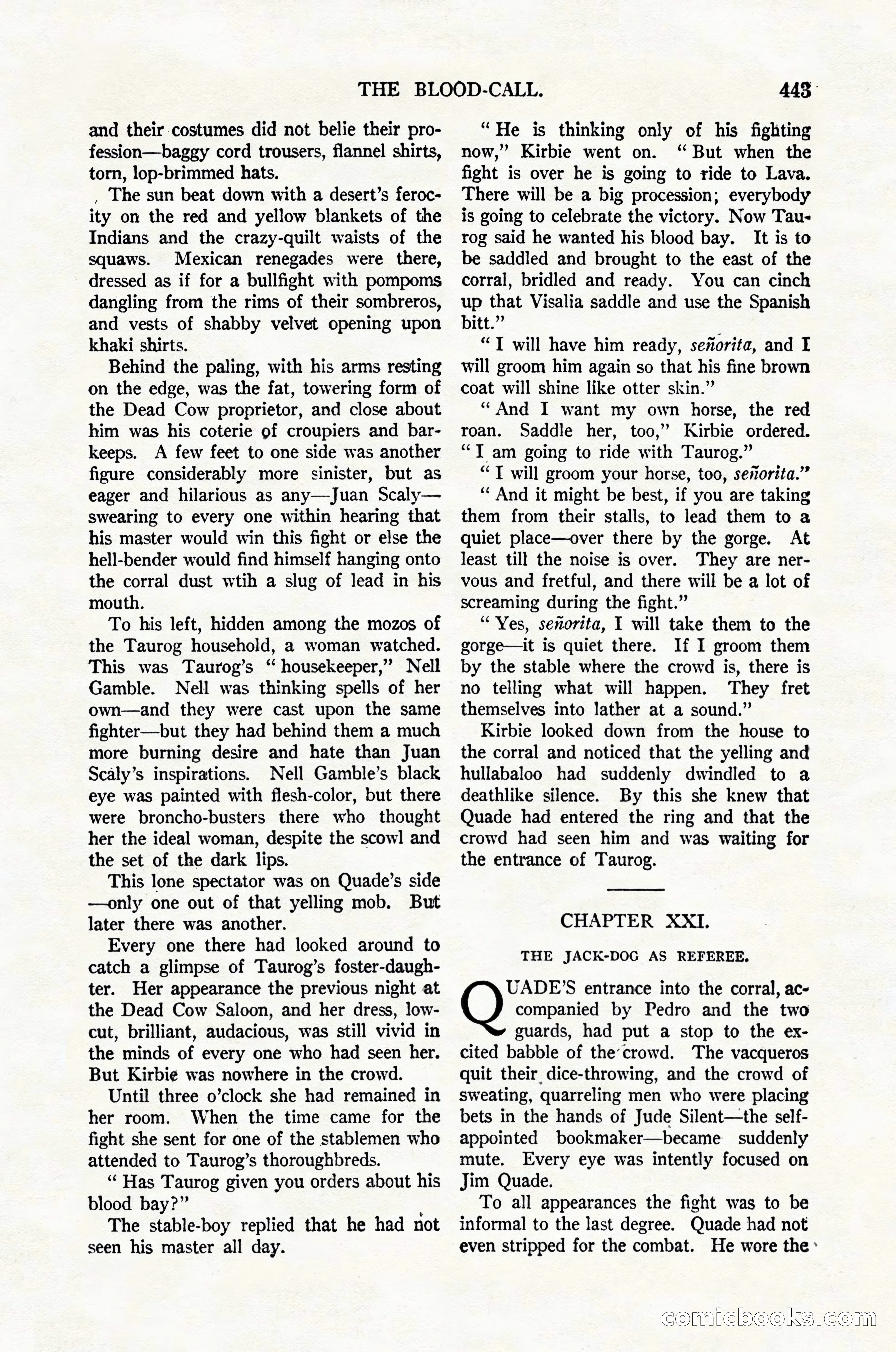Argosy All-Story Weekly, February 4, 1922 — page 133 of 178