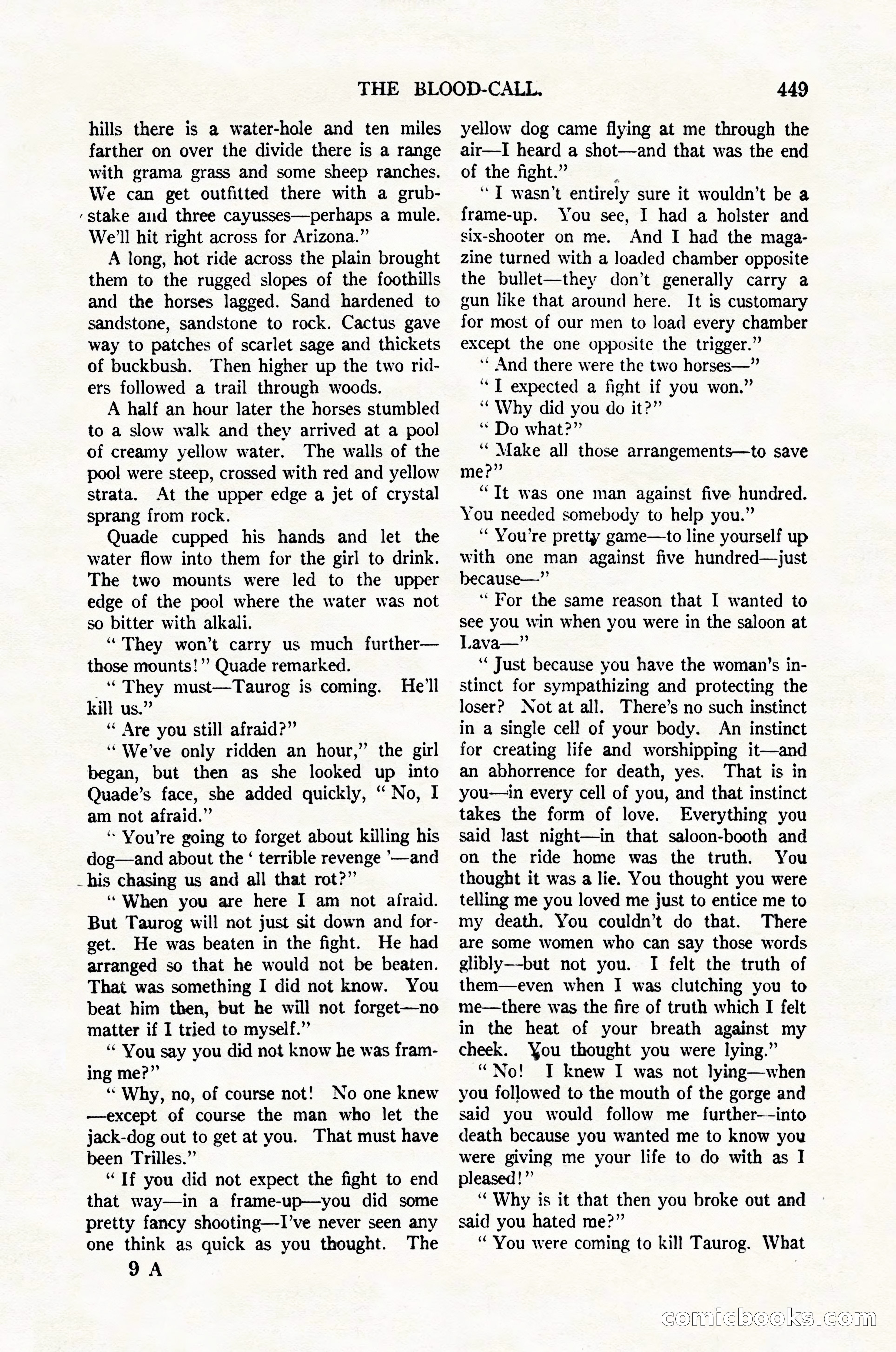 Argosy All-Story Weekly, February 4, 1922 — page 139 of 178