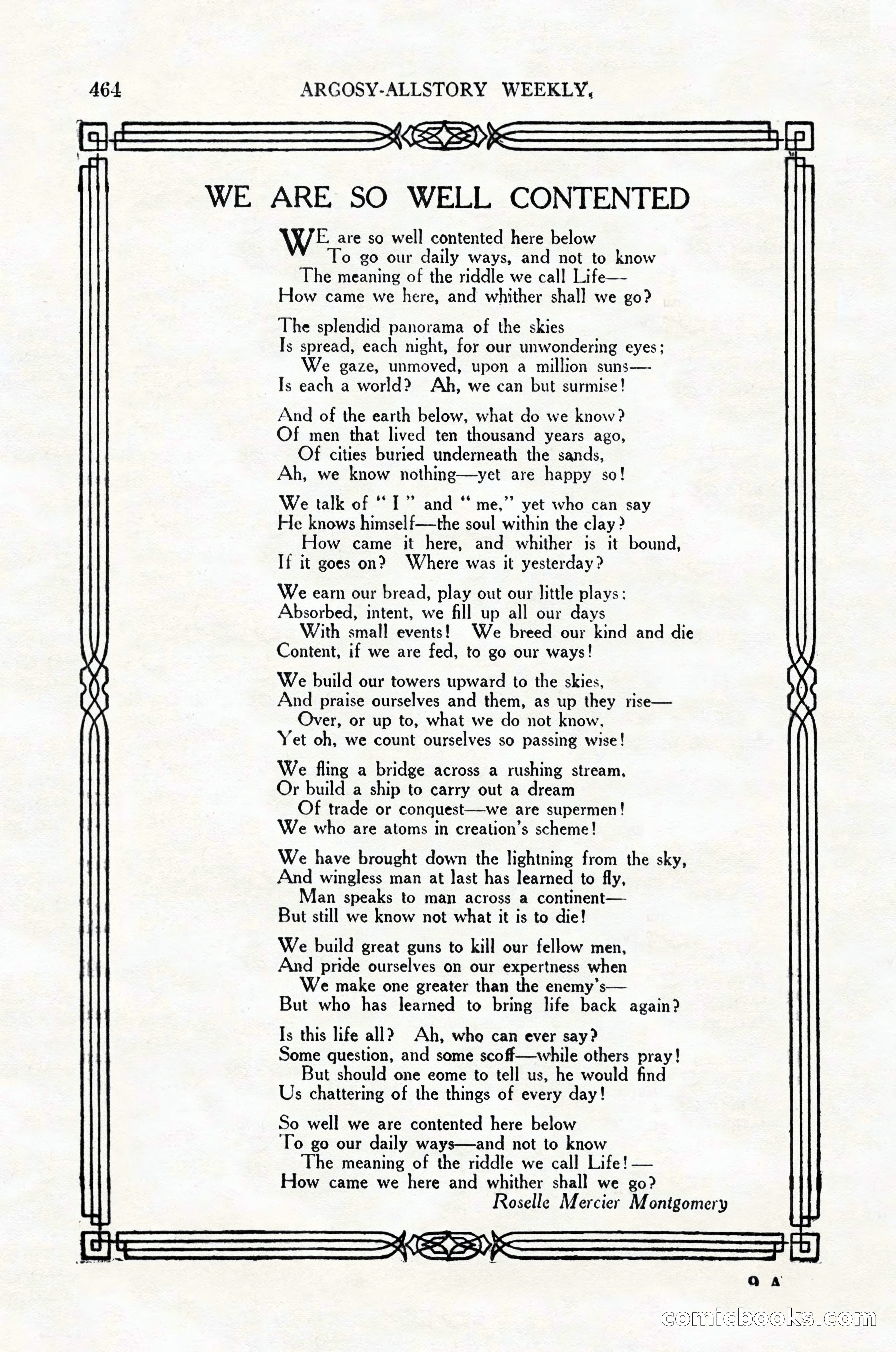 Argosy All-Story Weekly, February 4, 1922 — page 154 of 178