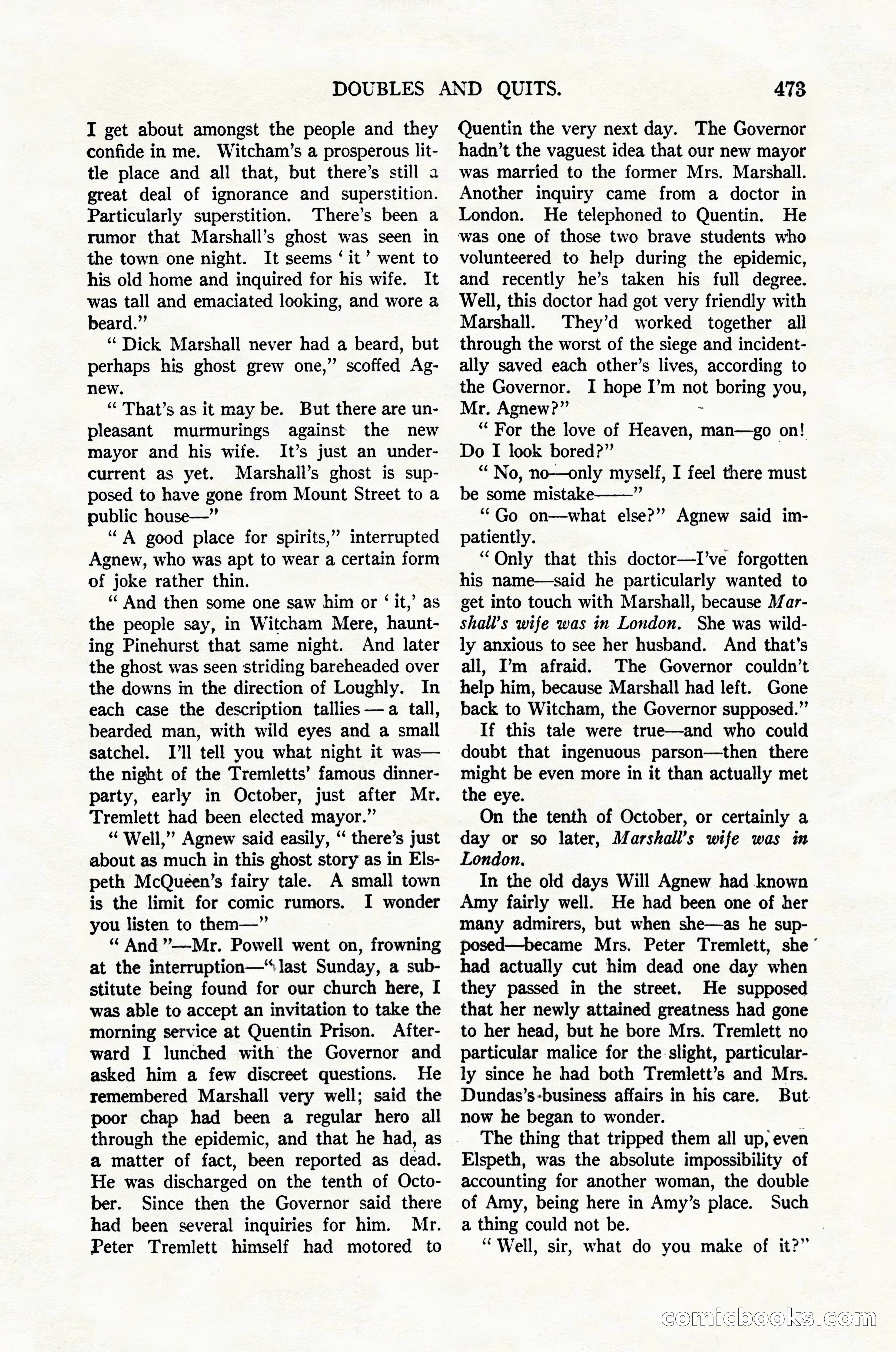 Argosy All-Story Weekly, February 4, 1922 — page 163 of 178
