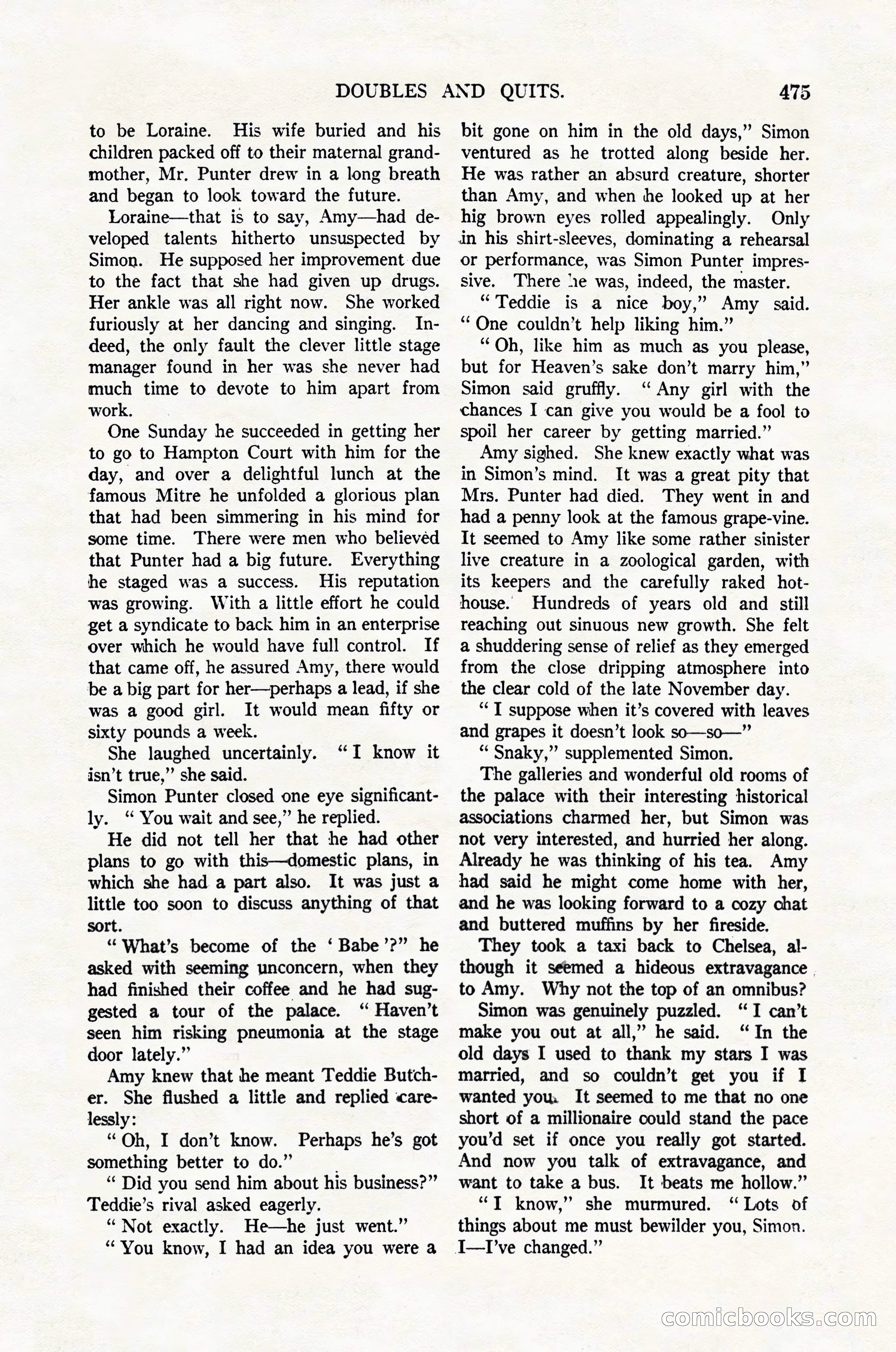 Argosy All-Story Weekly, February 4, 1922 — page 165 of 178