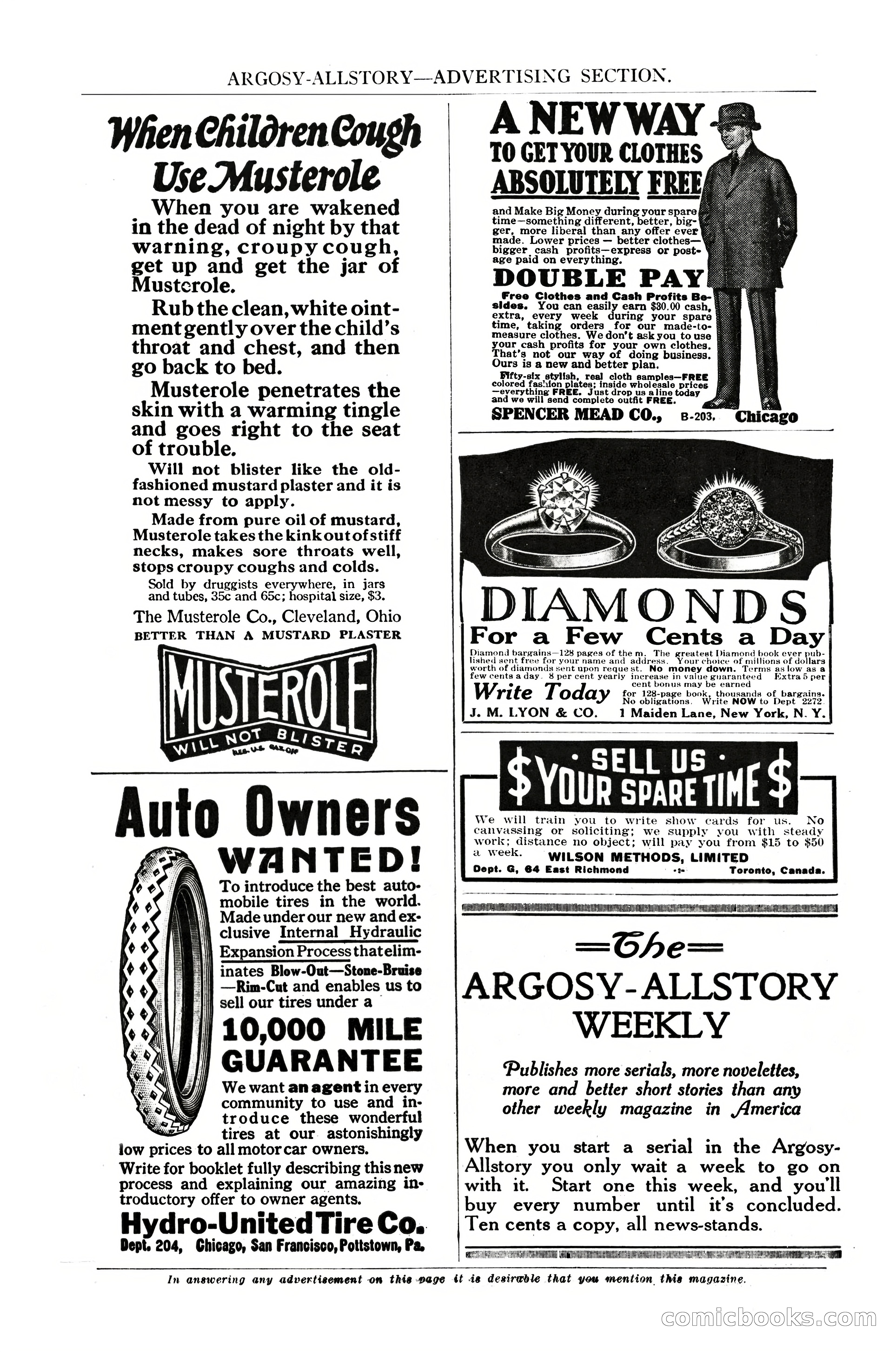 Argosy All-Story Weekly, February 4, 1922 — page 174 of 178