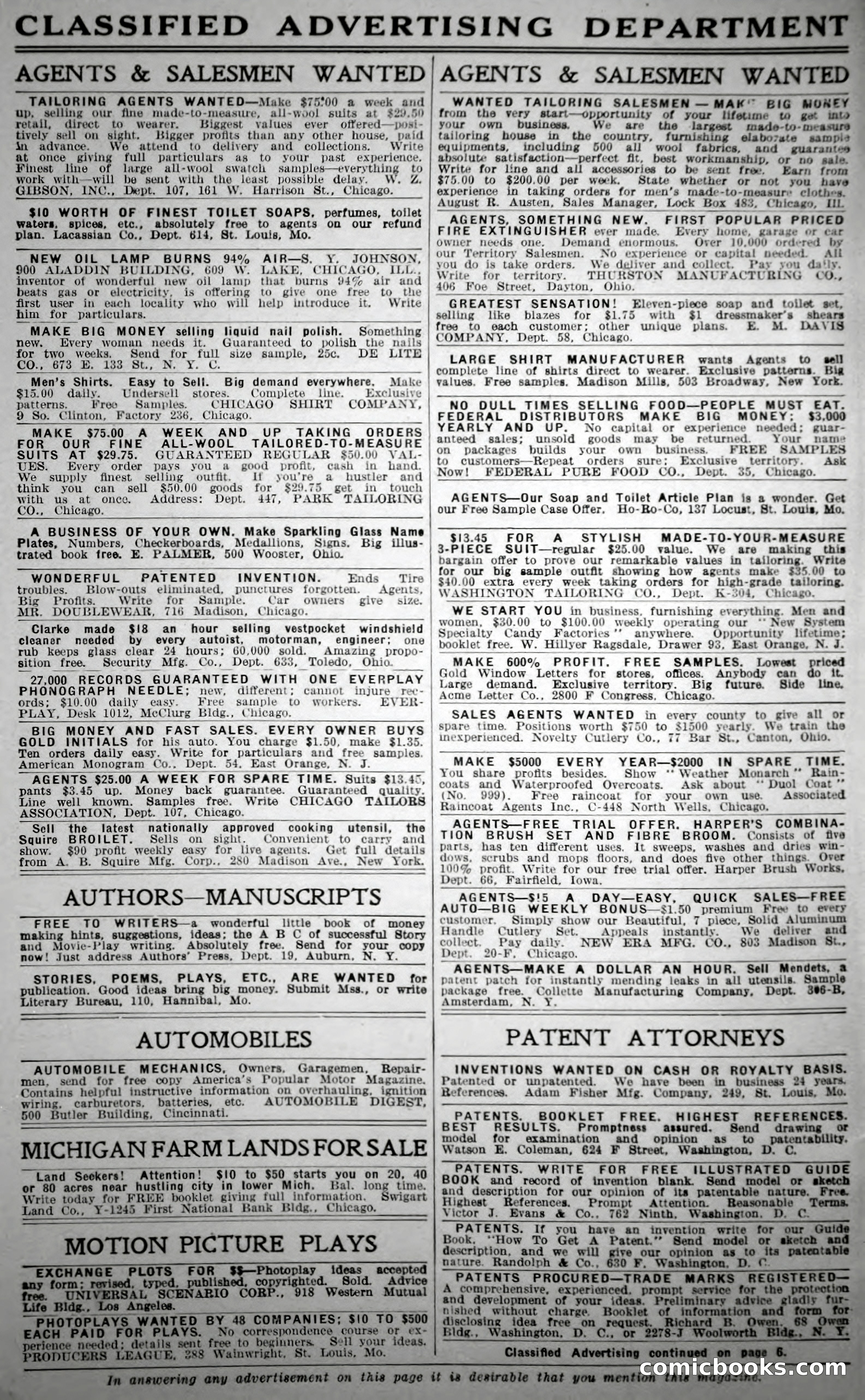 Argosy All-Story Weekly, Vol. 146 No. 4 — page 6 of 176
