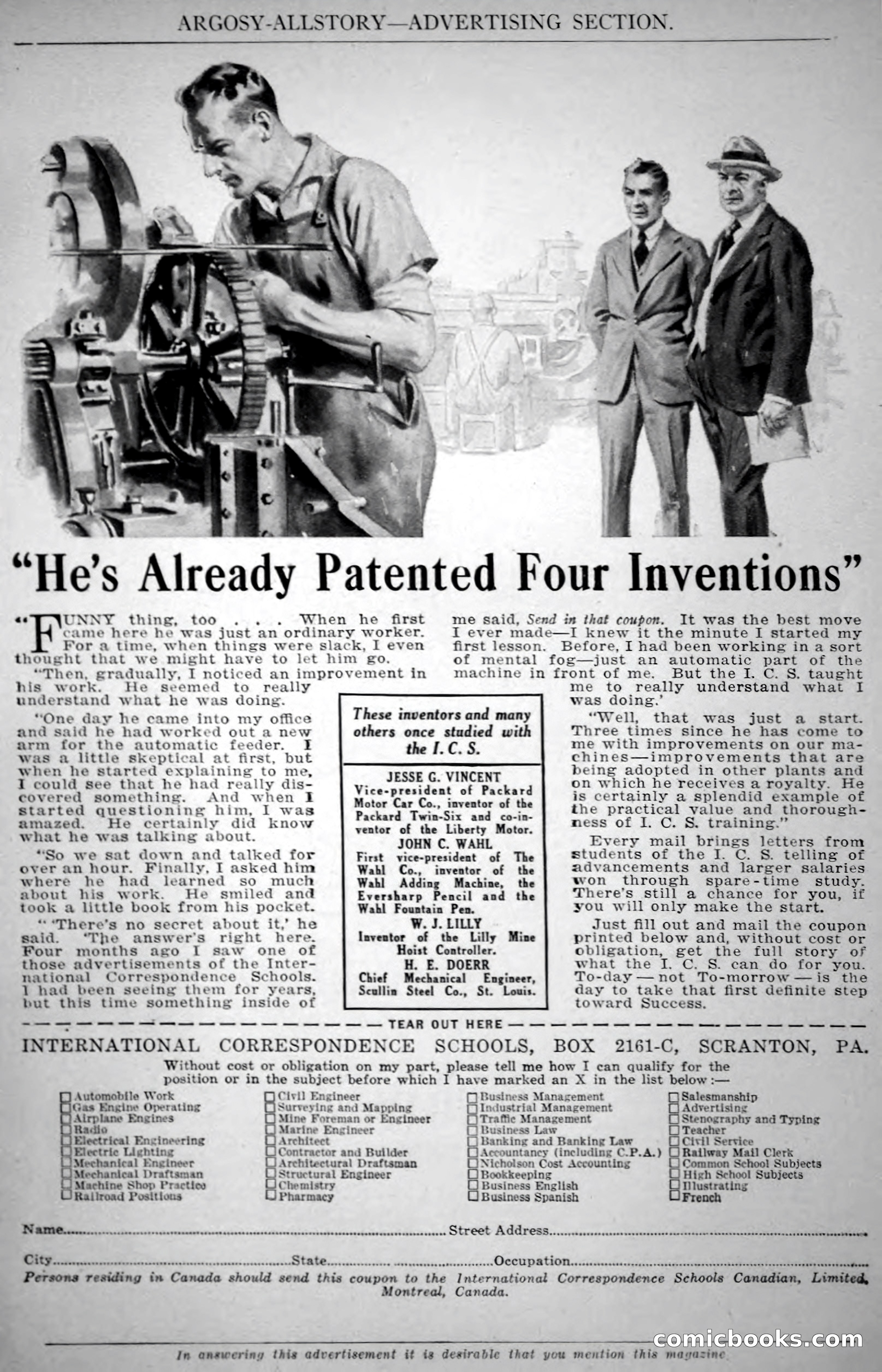 Argosy All-Story Weekly, Vol. 146 No. 4 — page 9 of 176