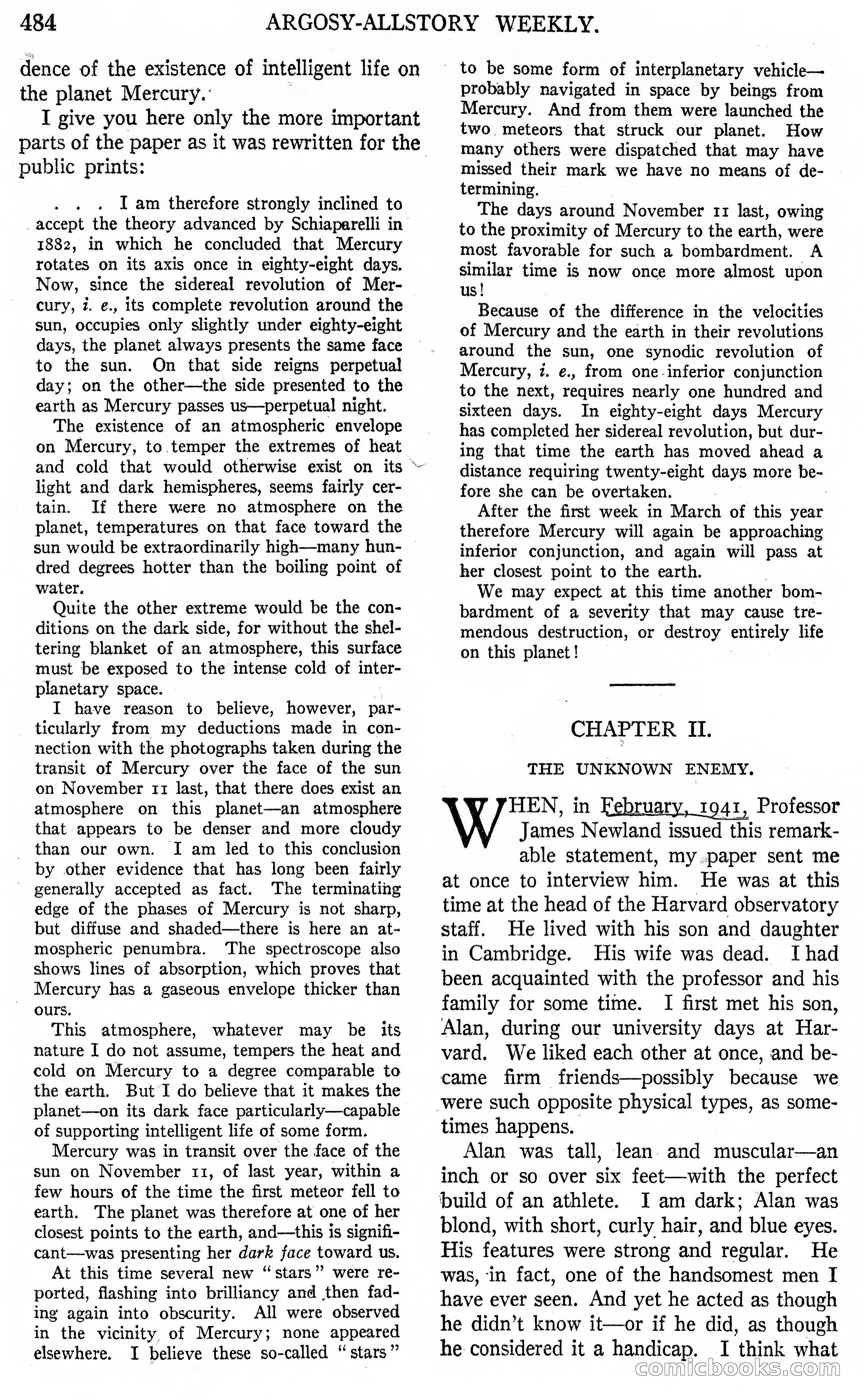 Argosy All-Story Weekly, Vol. 146 No. 4 — page 14 of 176