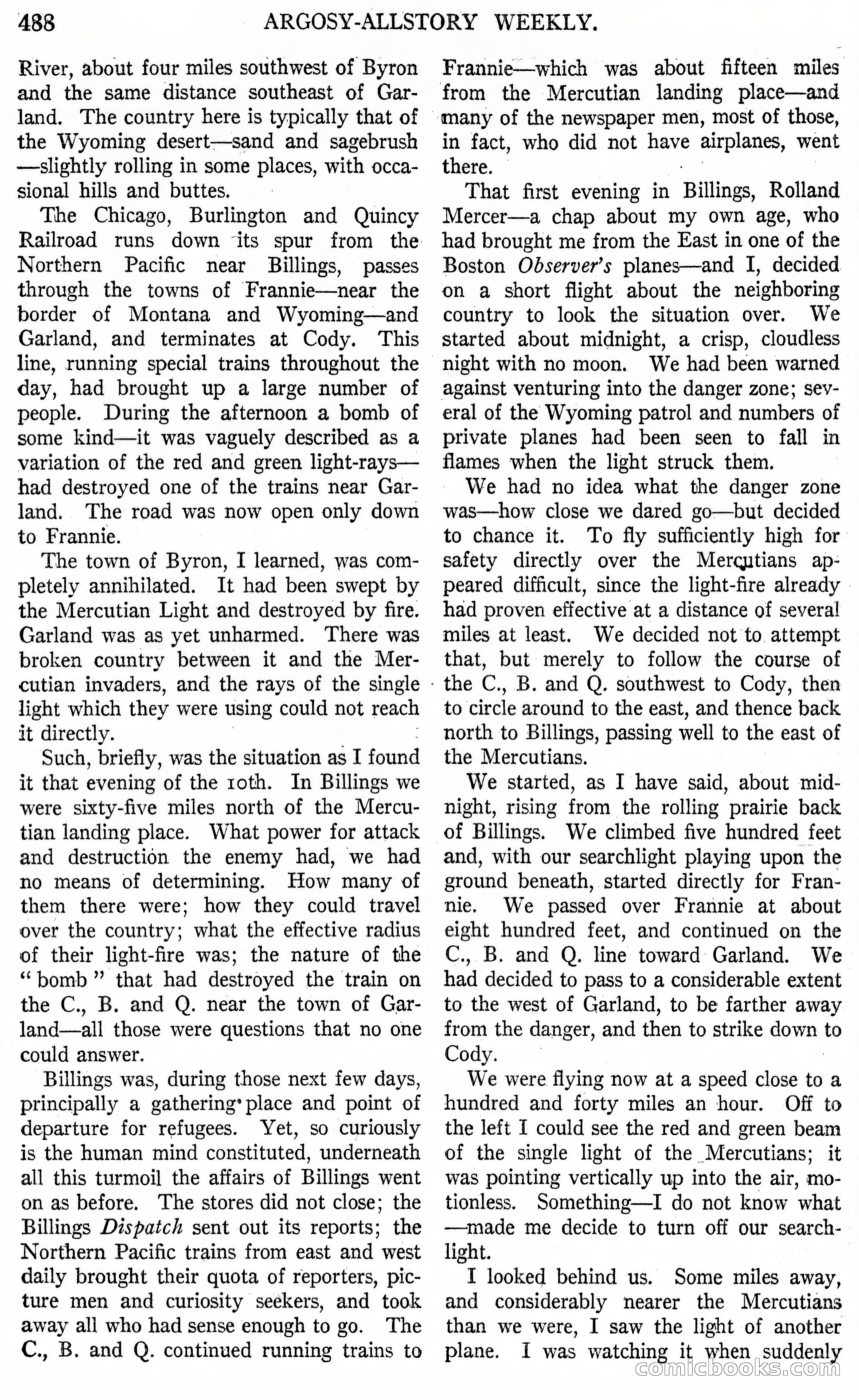 Argosy All-Story Weekly, Vol. 146 No. 4 — page 18 of 176