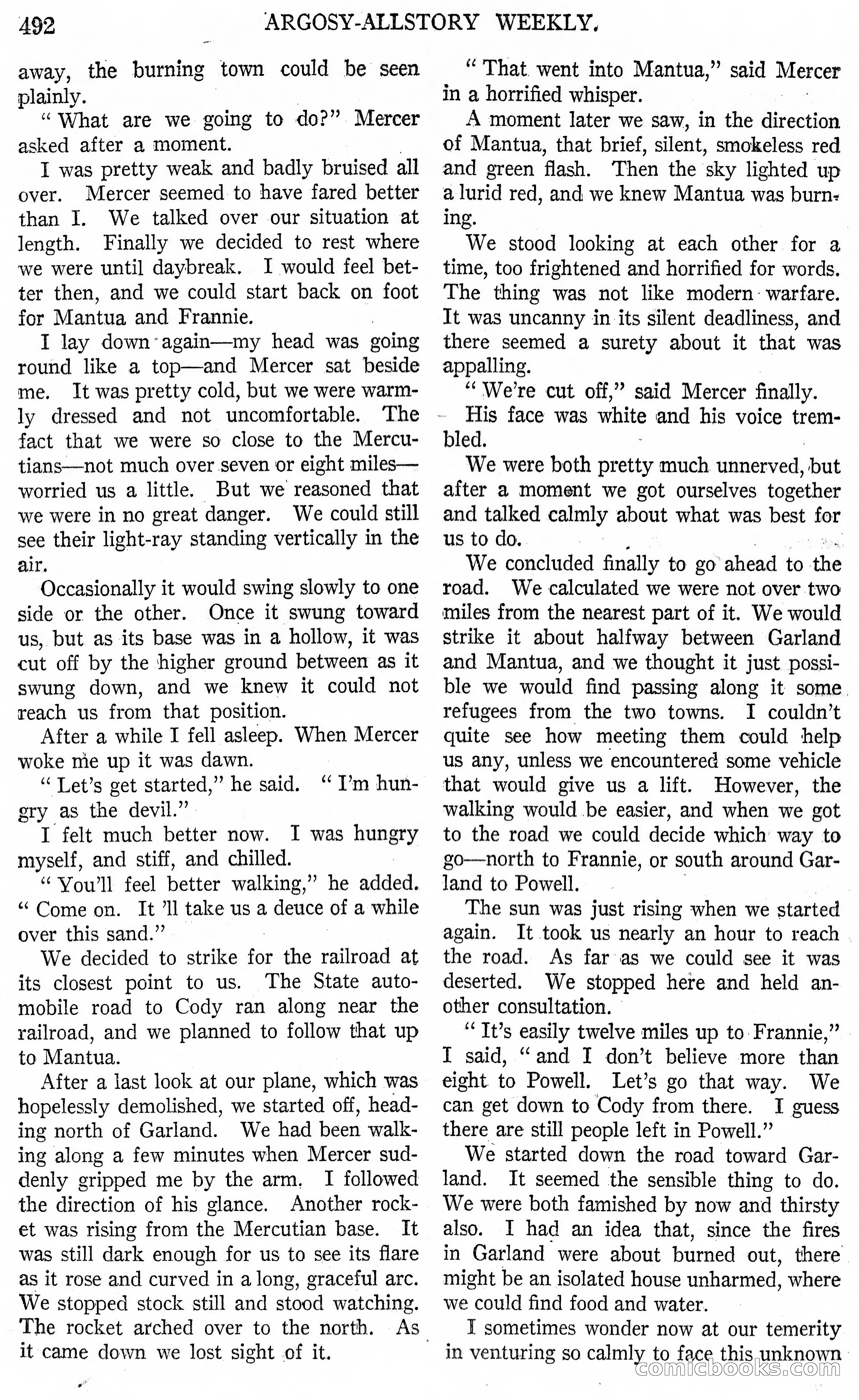 Argosy All-Story Weekly, Vol. 146 No. 4 — page 22 of 176