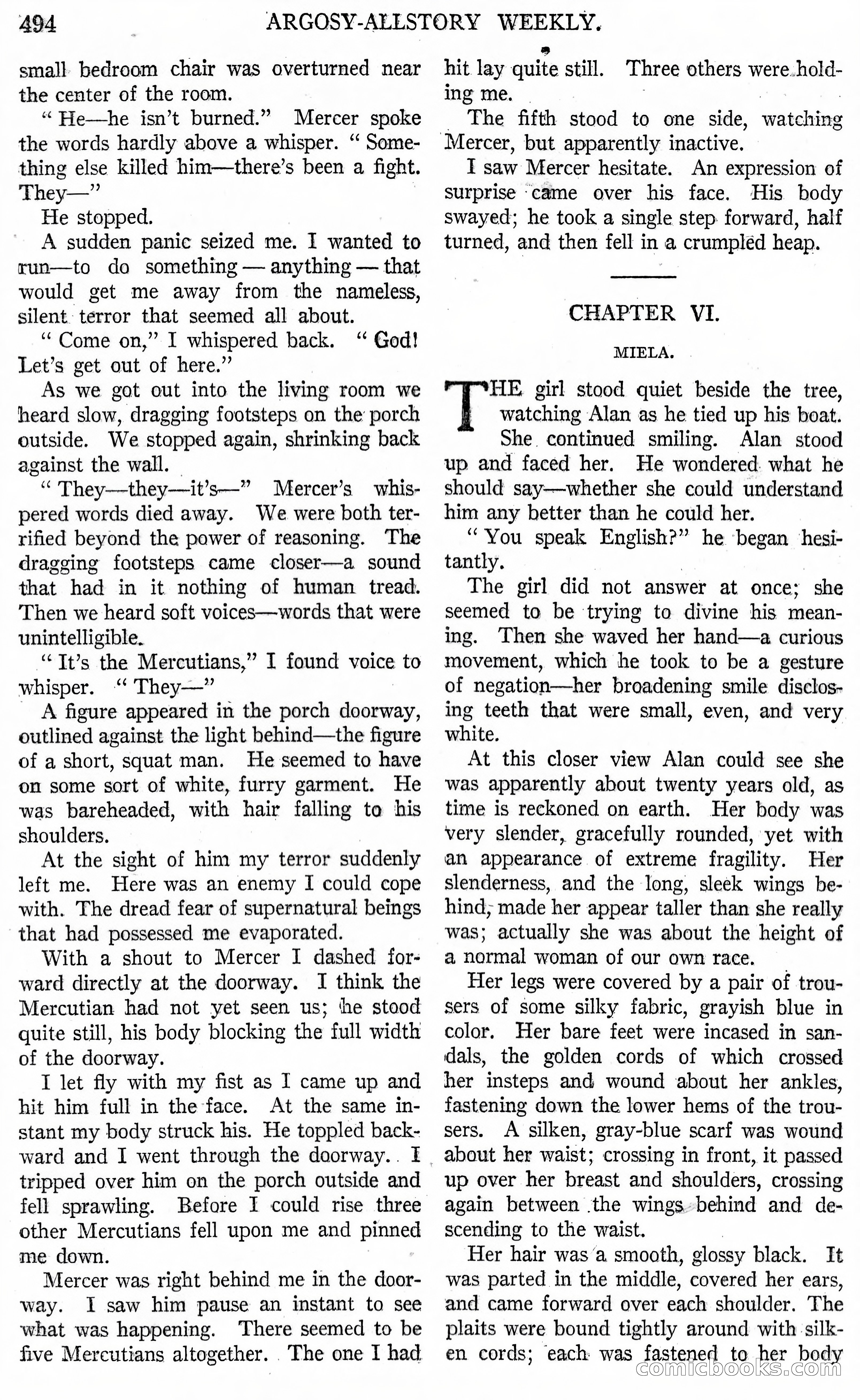 Argosy All-Story Weekly, Vol. 146 No. 4 — page 24 of 176