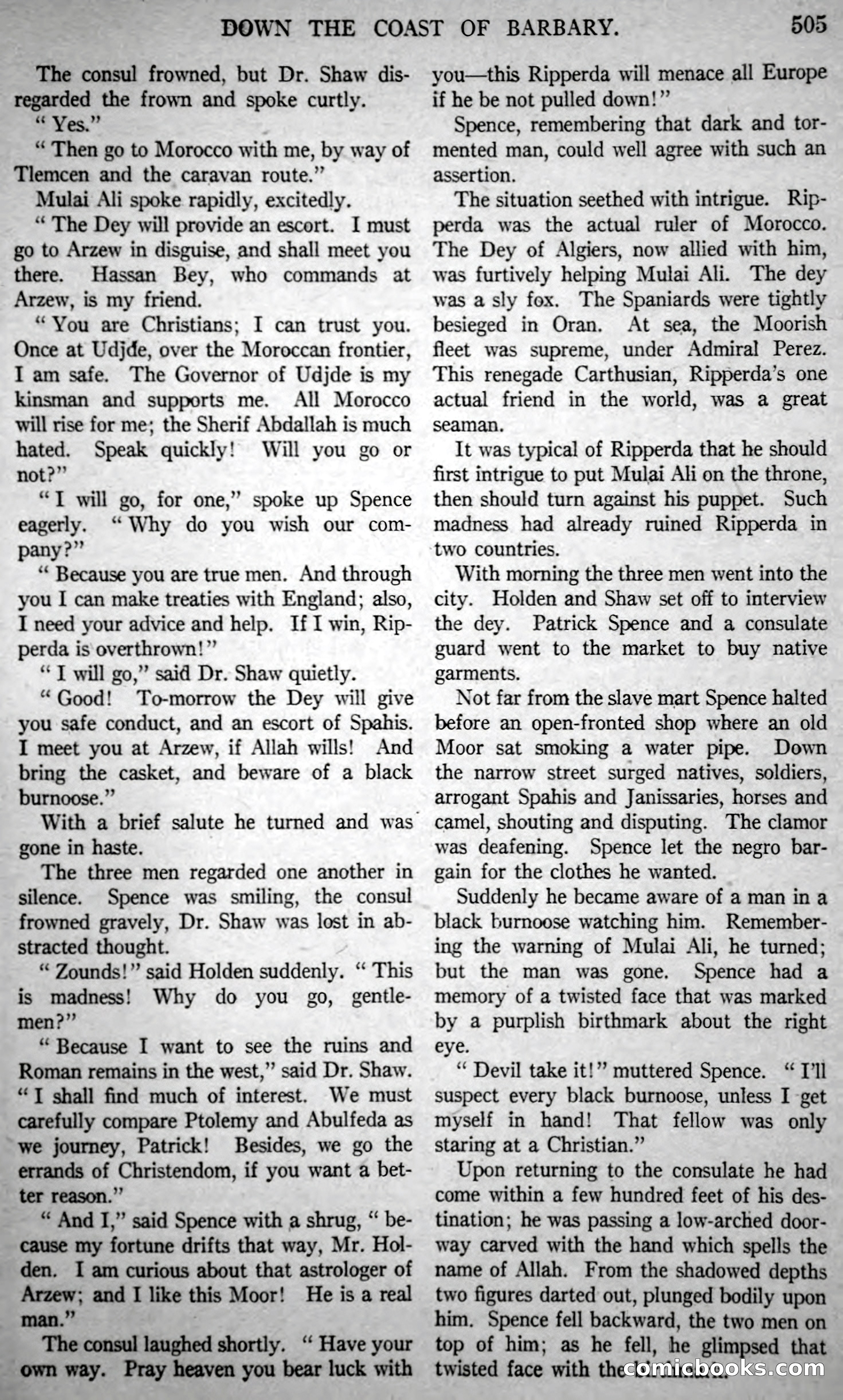 Argosy All-Story Weekly, Vol. 146 No. 4 — page 35 of 176