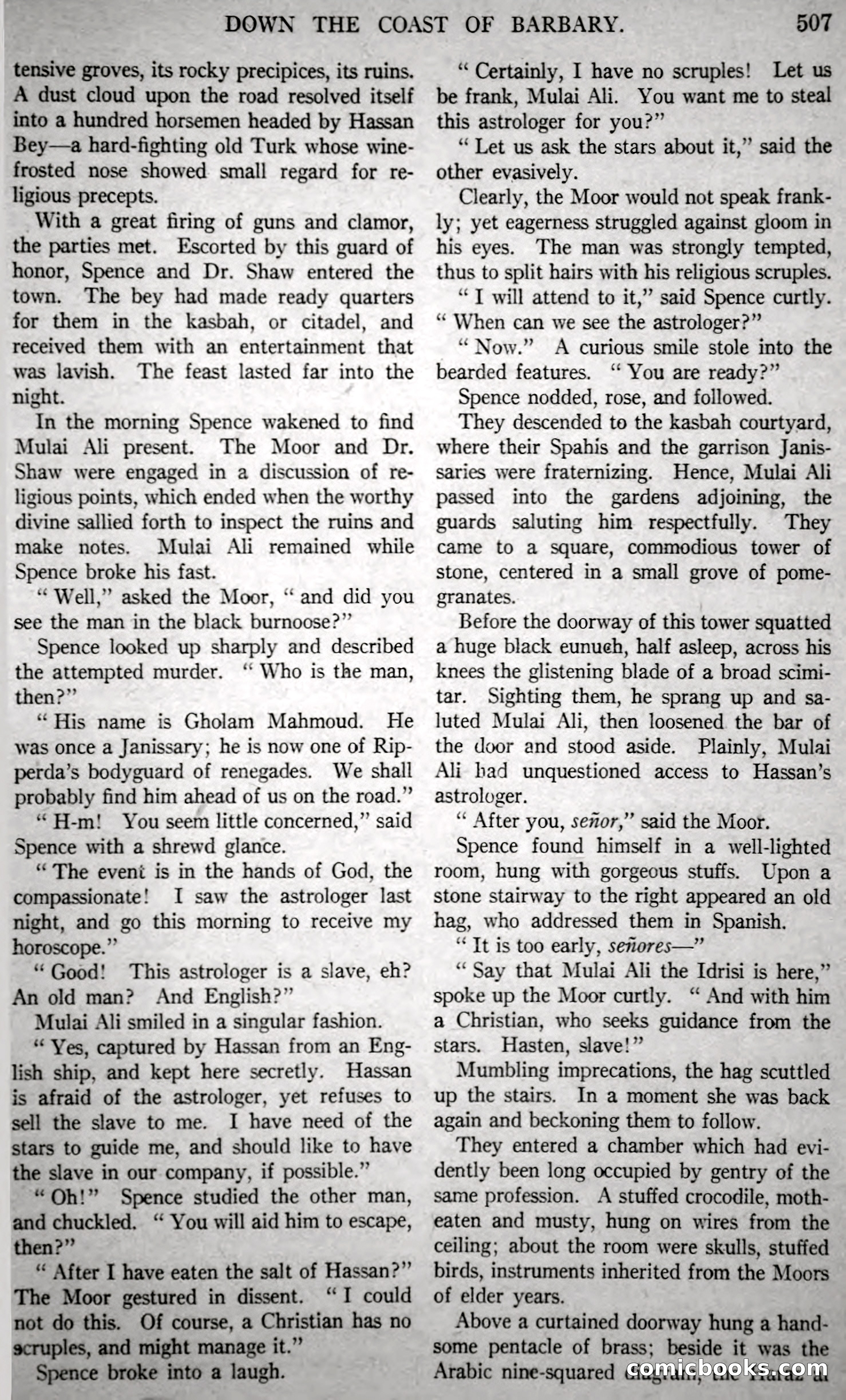 Argosy All-Story Weekly, Vol. 146 No. 4 — page 37 of 176