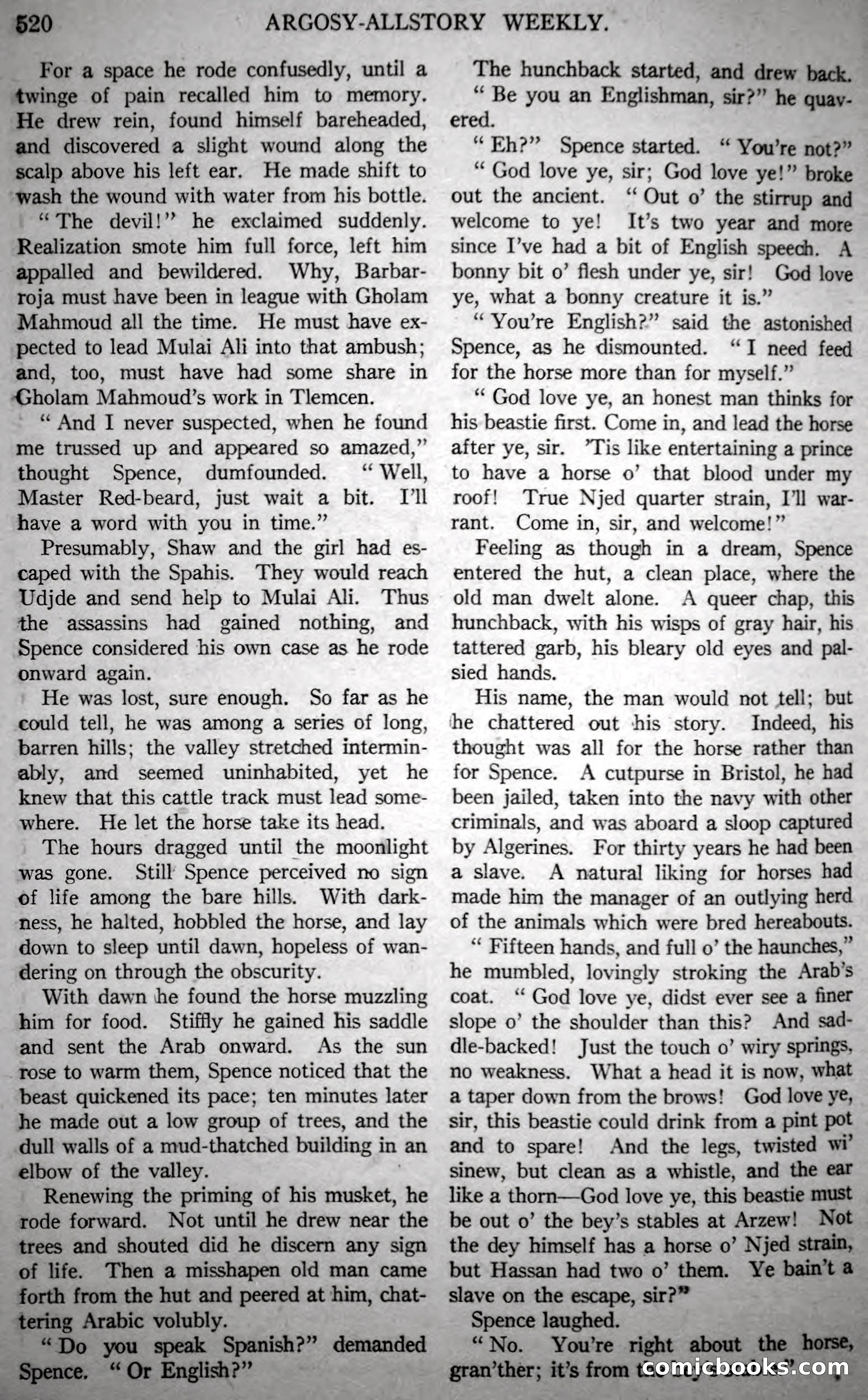 Argosy All-Story Weekly, Vol. 146 No. 4 — page 50 of 176