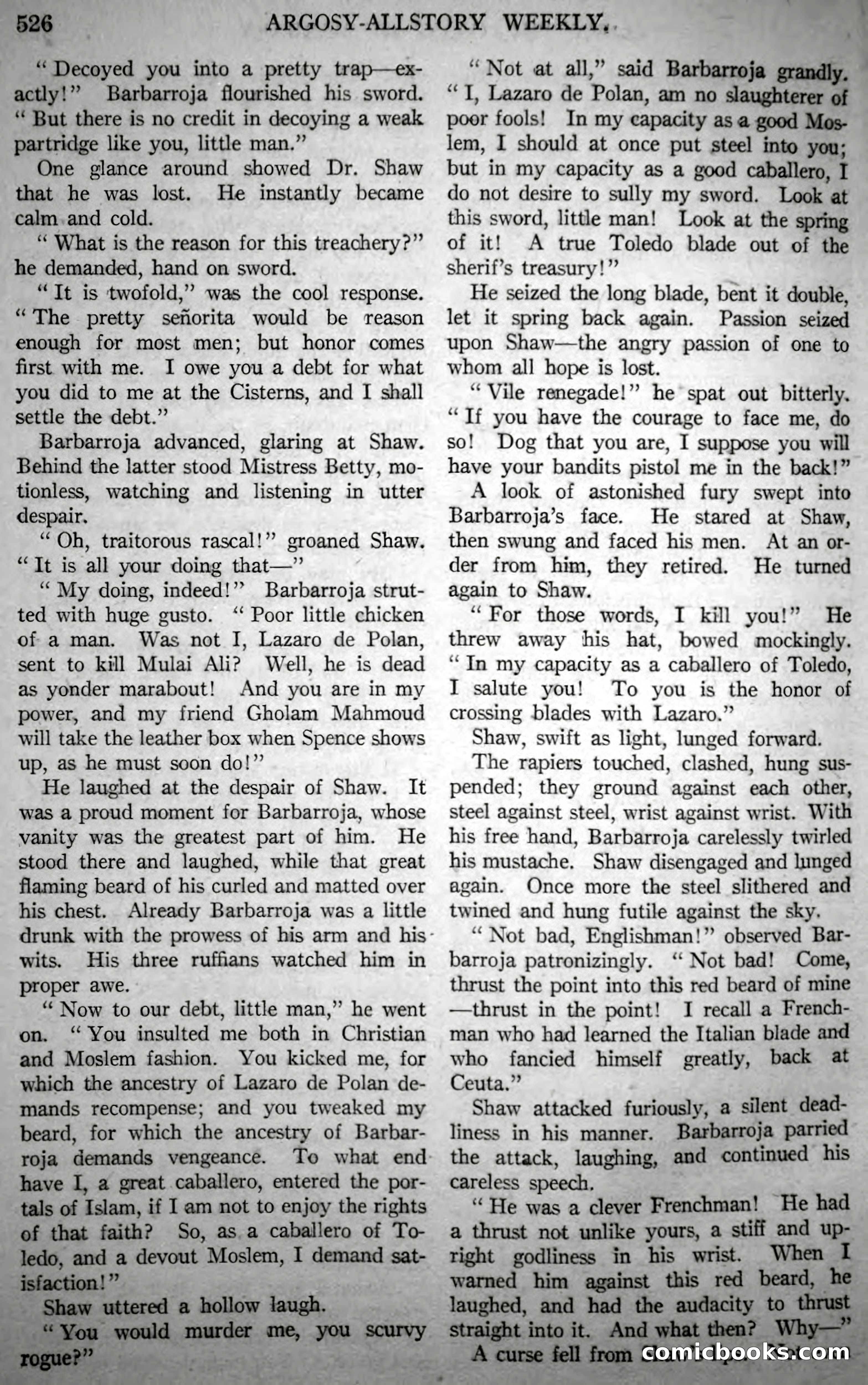 Argosy All-Story Weekly, Vol. 146 No. 4 — page 56 of 176