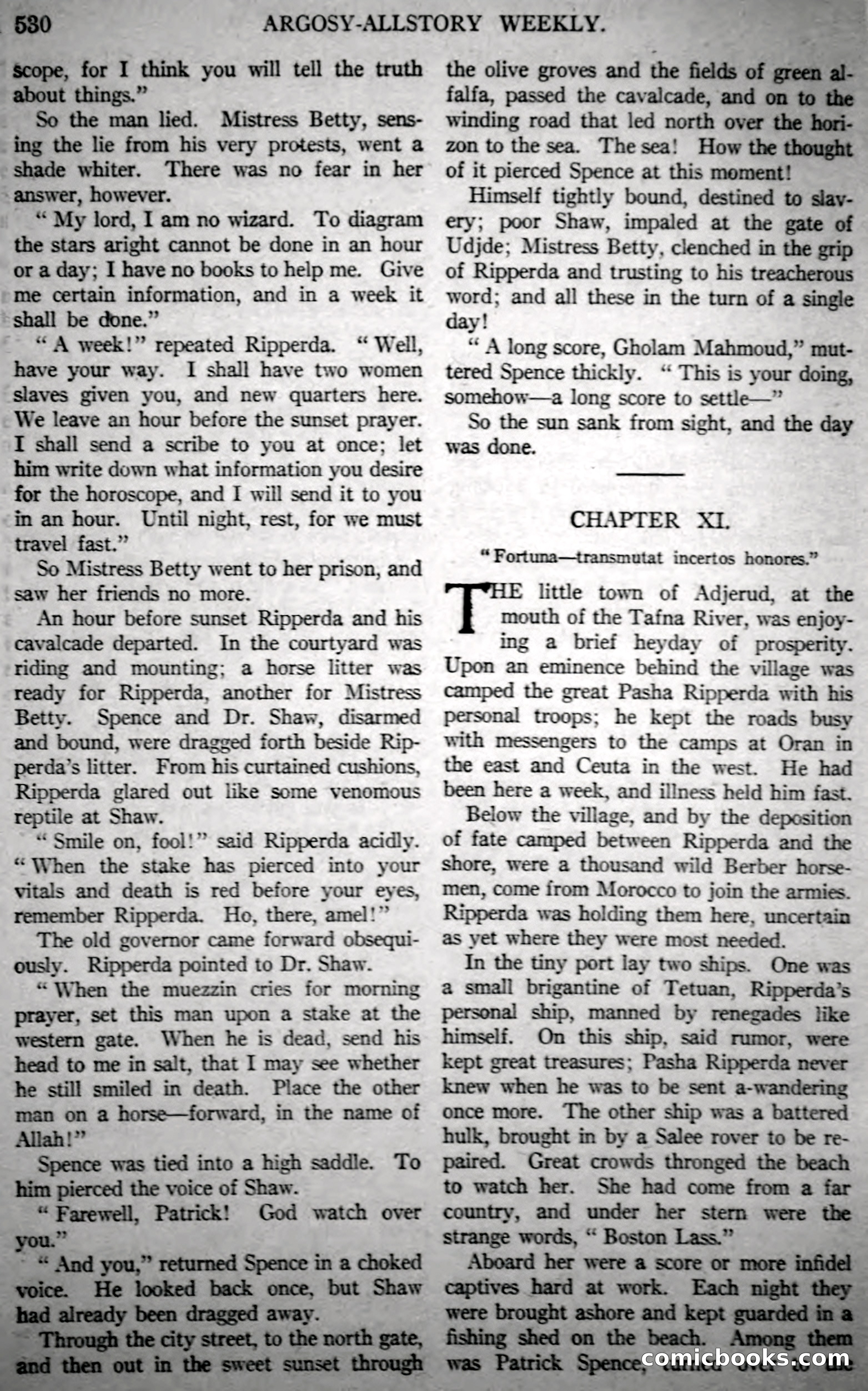 Argosy All-Story Weekly, Vol. 146 No. 4 — page 60 of 176