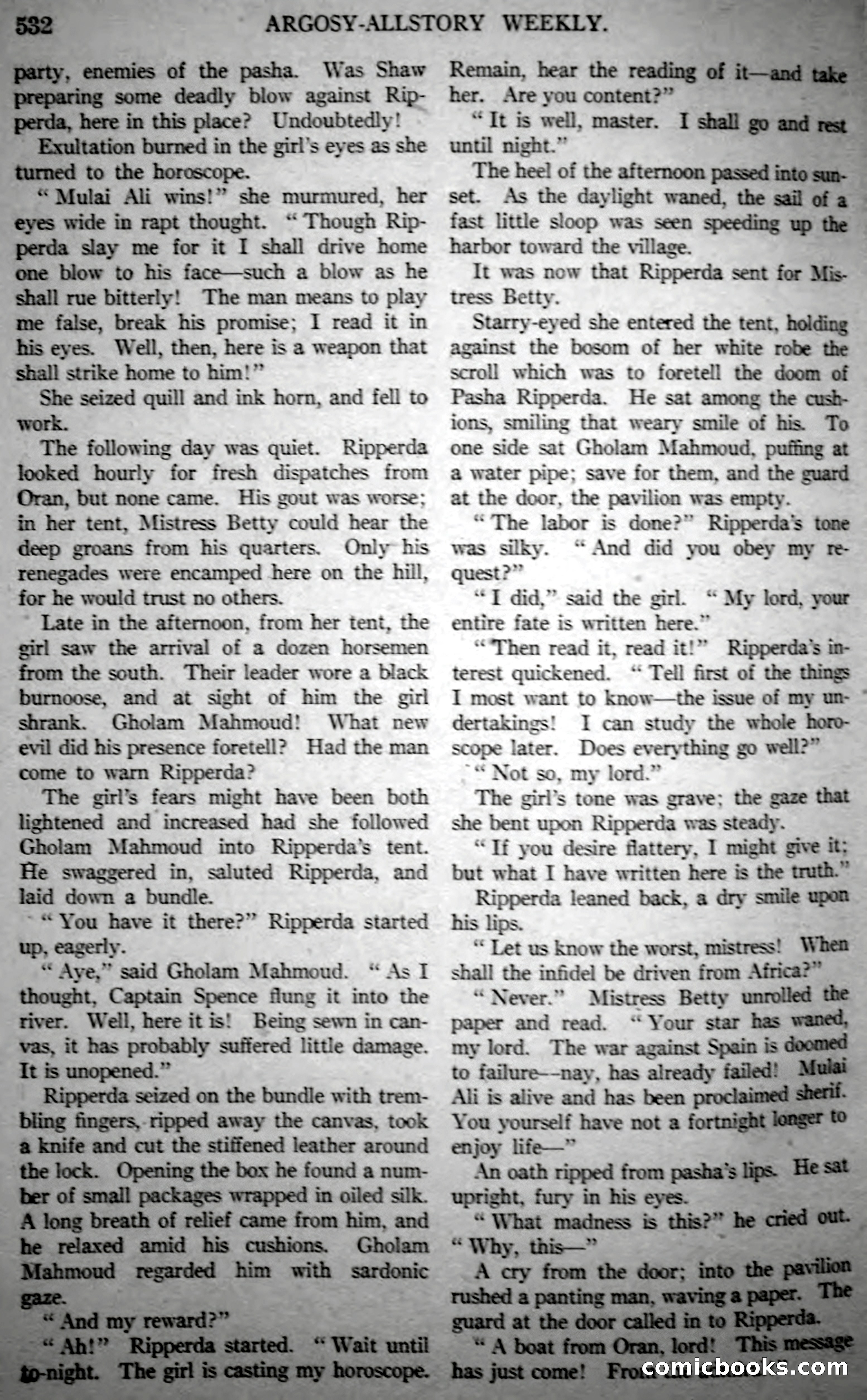 Argosy All-Story Weekly, Vol. 146 No. 4 — page 62 of 176