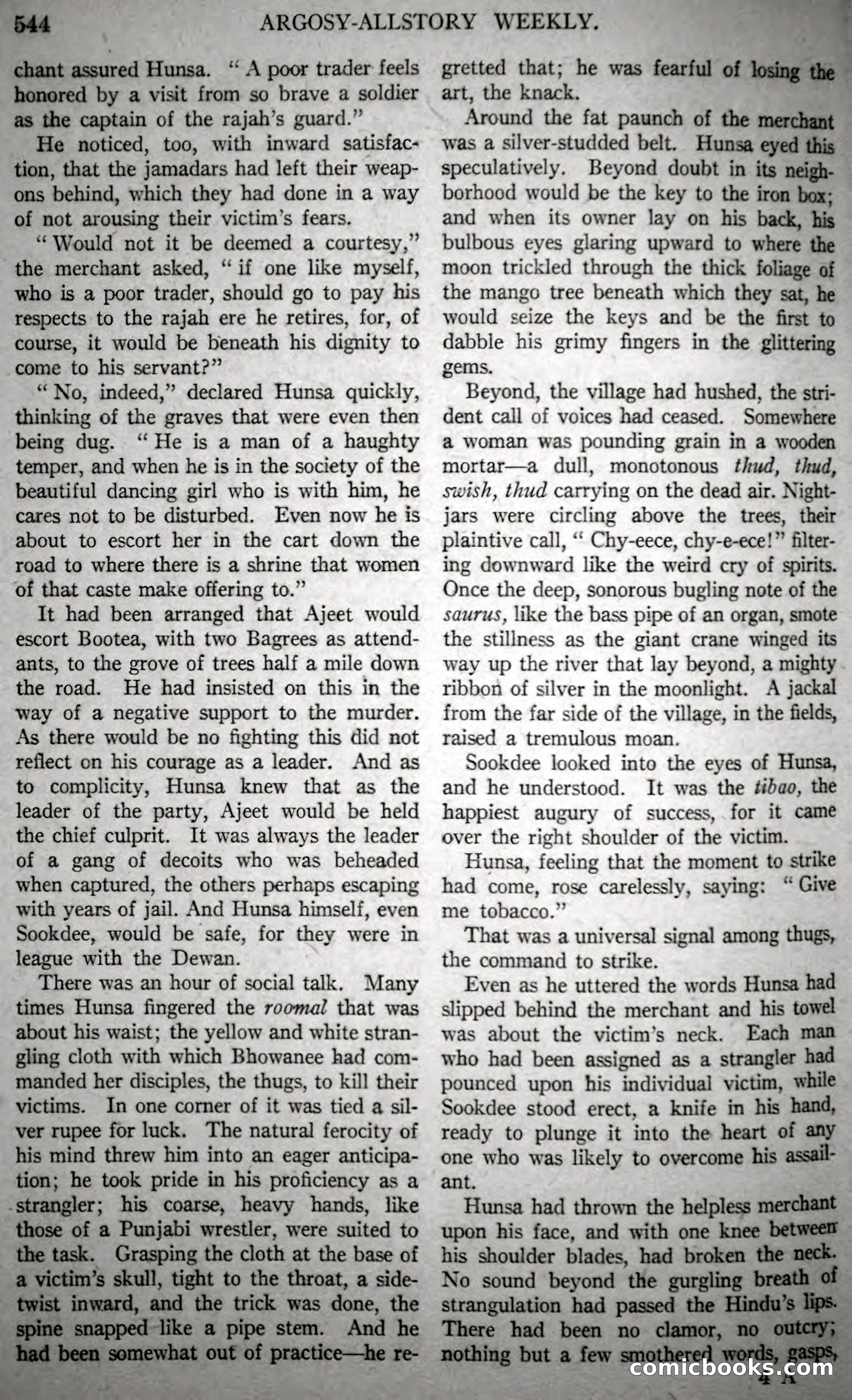 Argosy All-Story Weekly, Vol. 146 No. 4 — page 74 of 176
