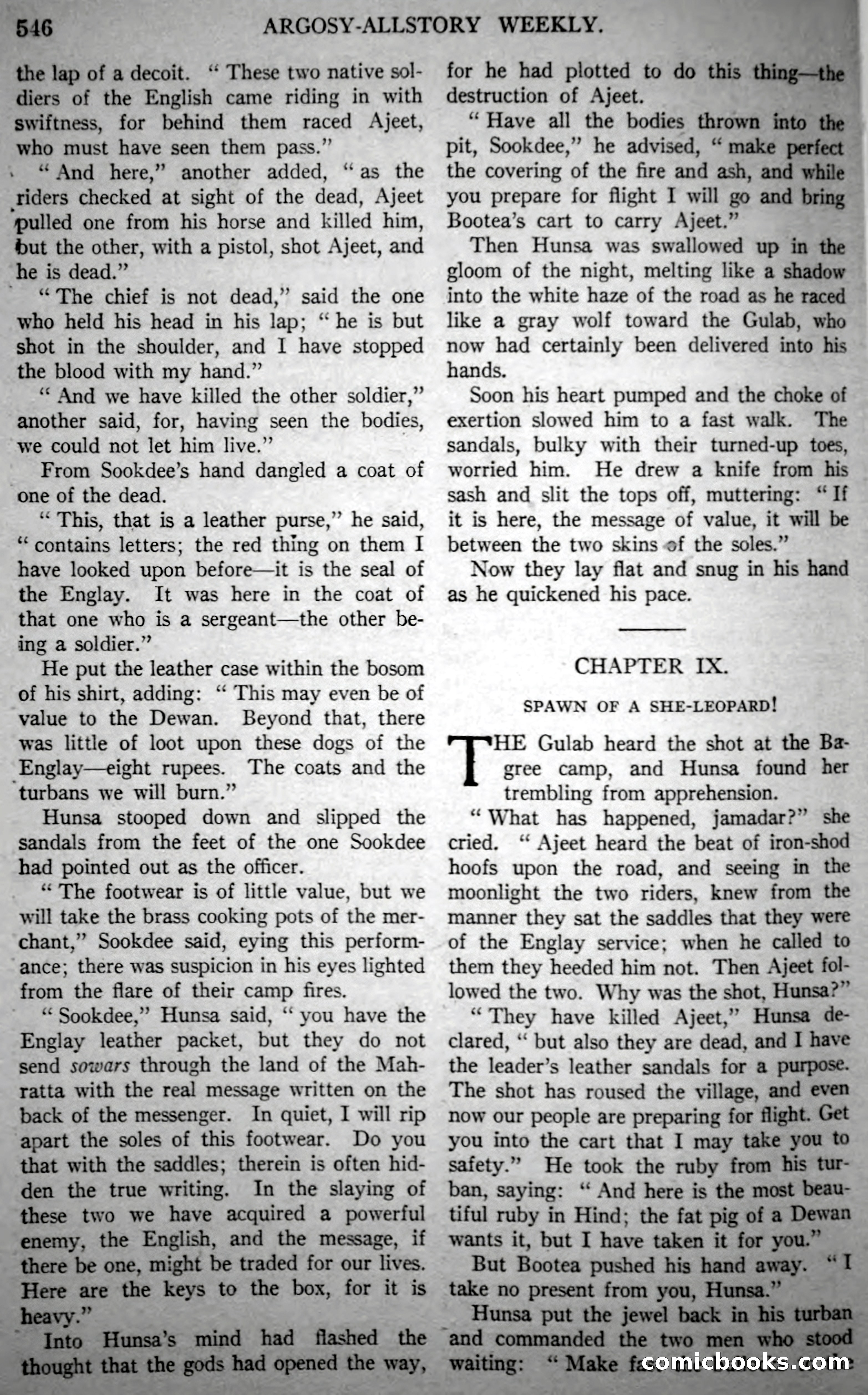 Argosy All-Story Weekly, Vol. 146 No. 4 — page 76 of 176