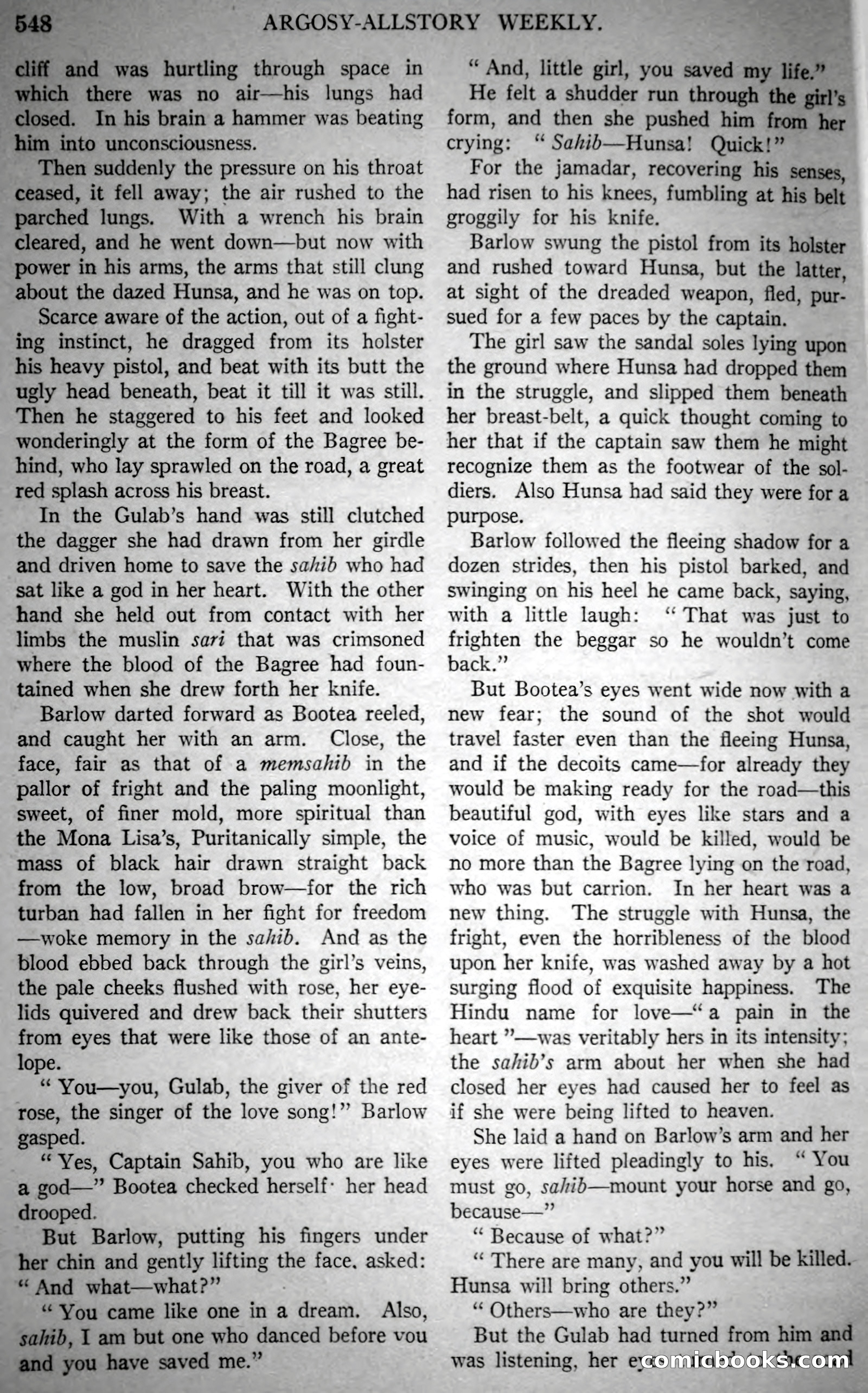 Argosy All-Story Weekly, Vol. 146 No. 4 — page 78 of 176