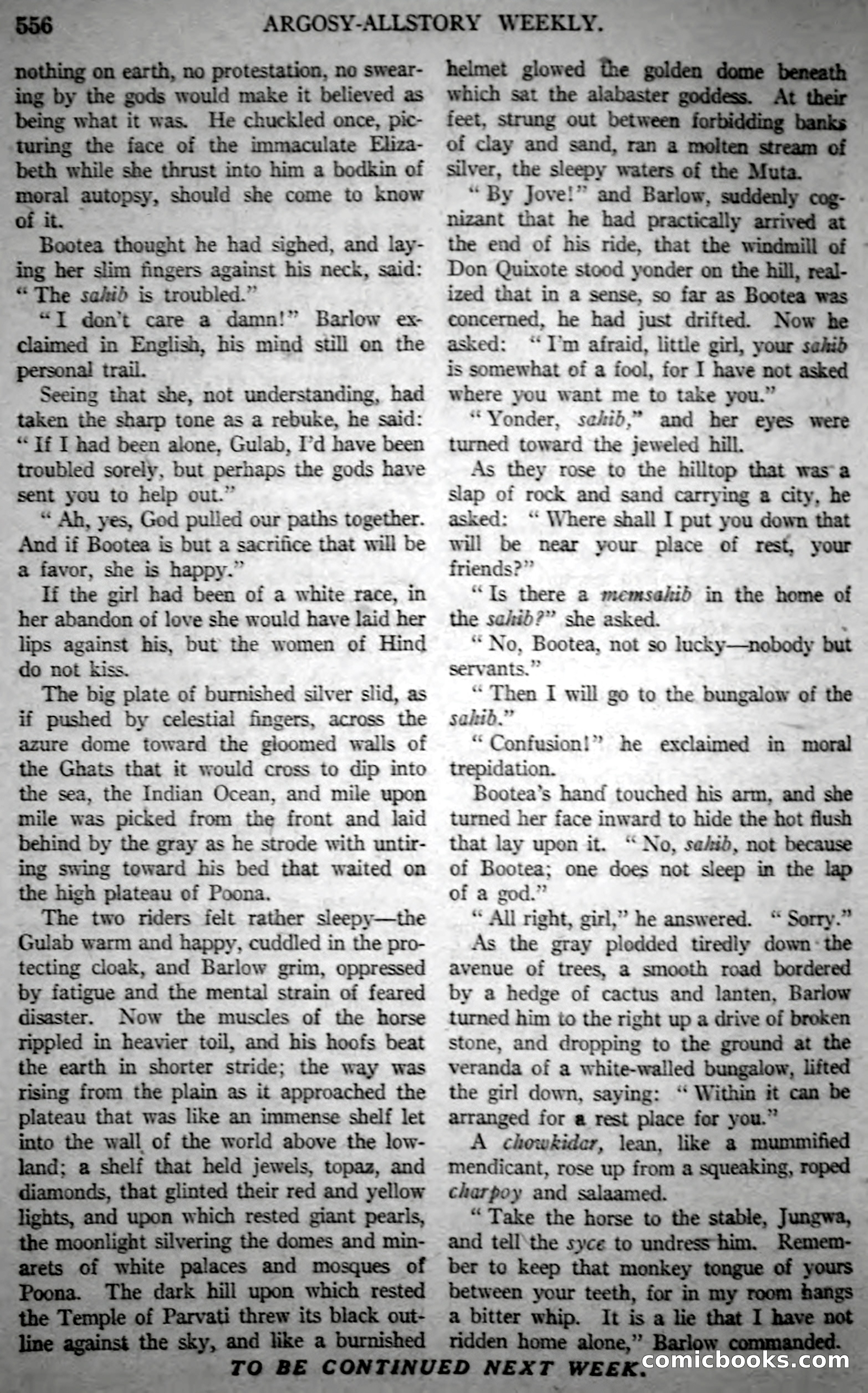Argosy All-Story Weekly, Vol. 146 No. 4 — page 86 of 176