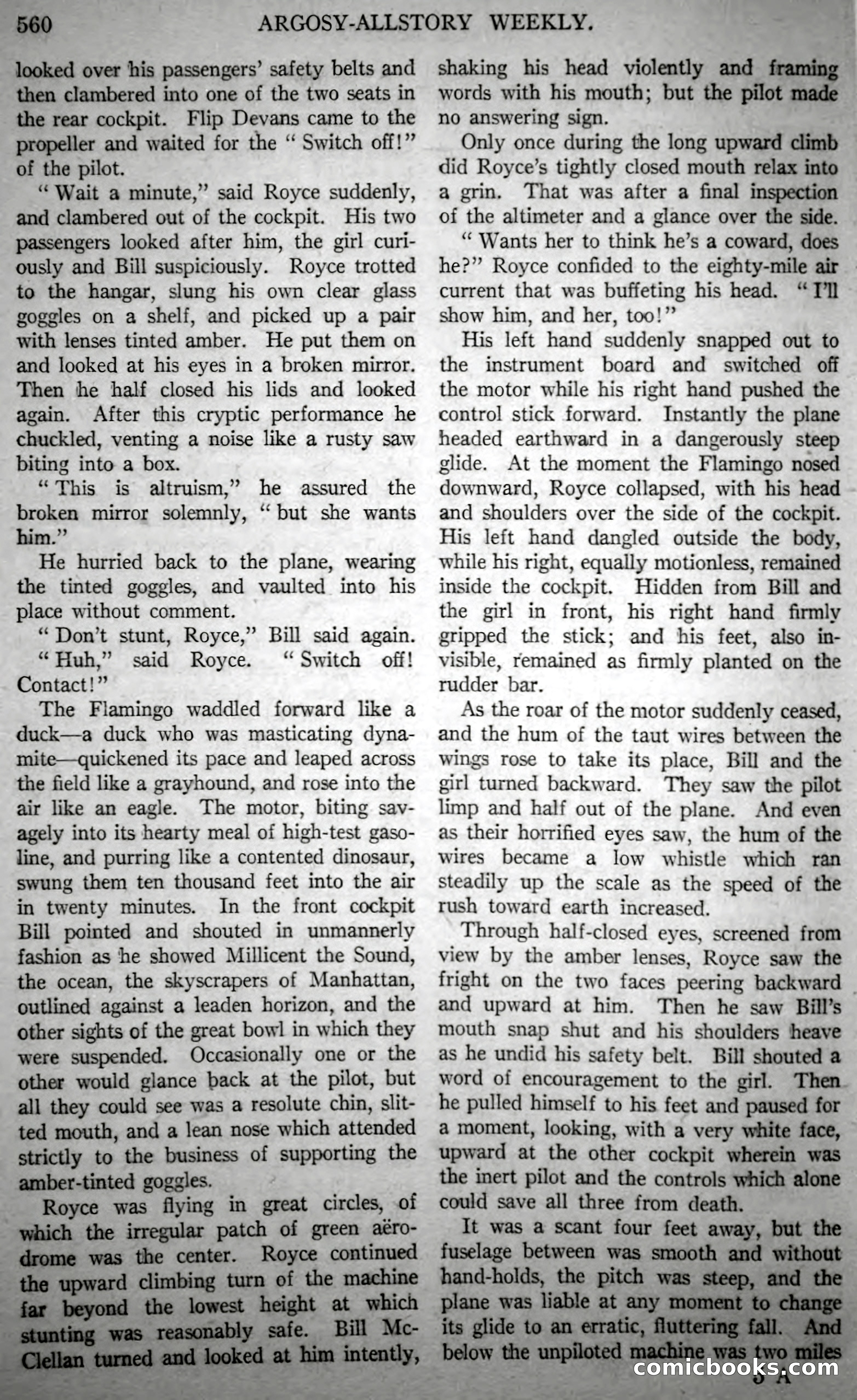 Argosy All-Story Weekly, Vol. 146 No. 4 — page 90 of 176