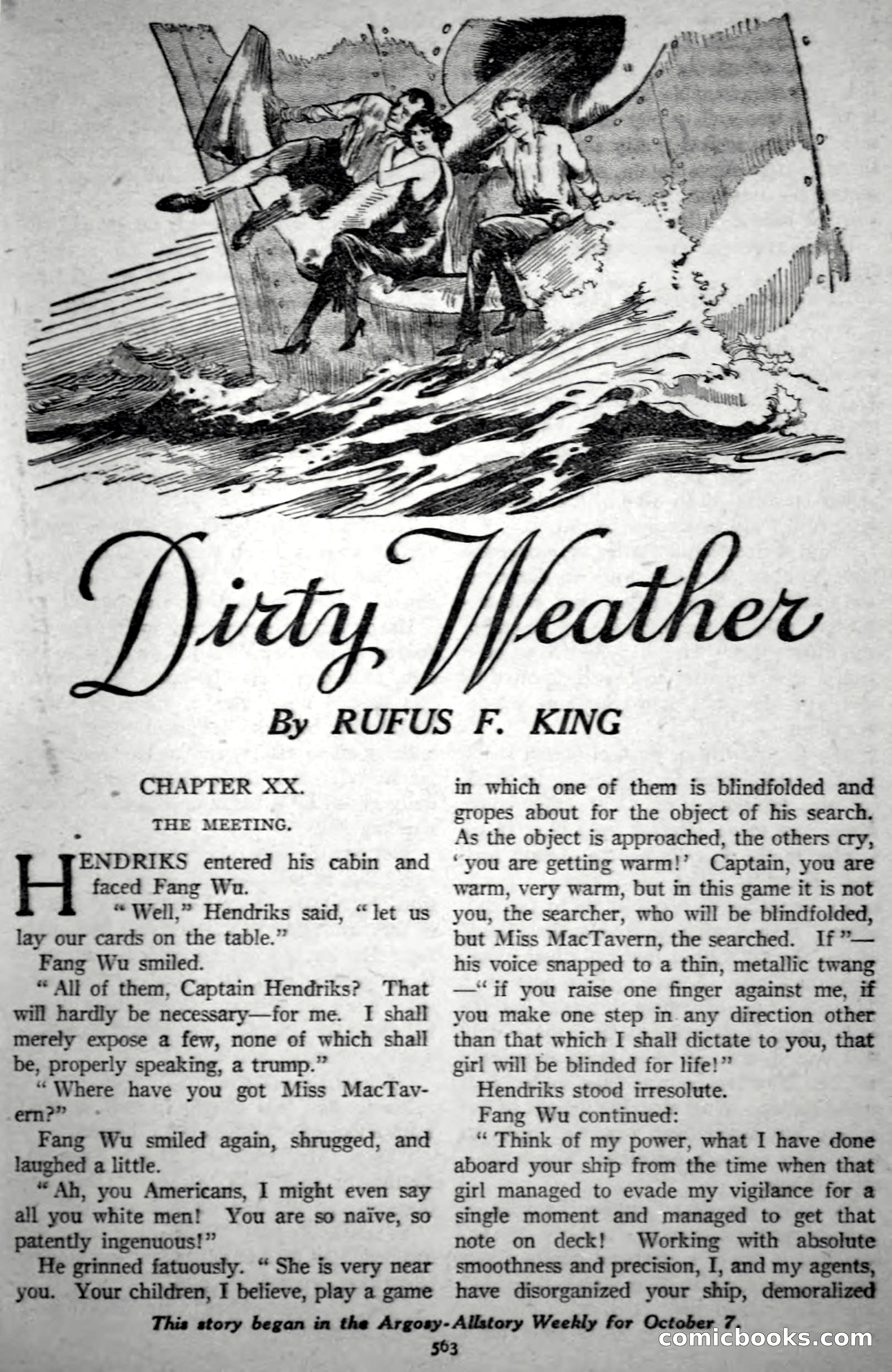 Argosy All-Story Weekly, Vol. 146 No. 4 — page 93 of 176