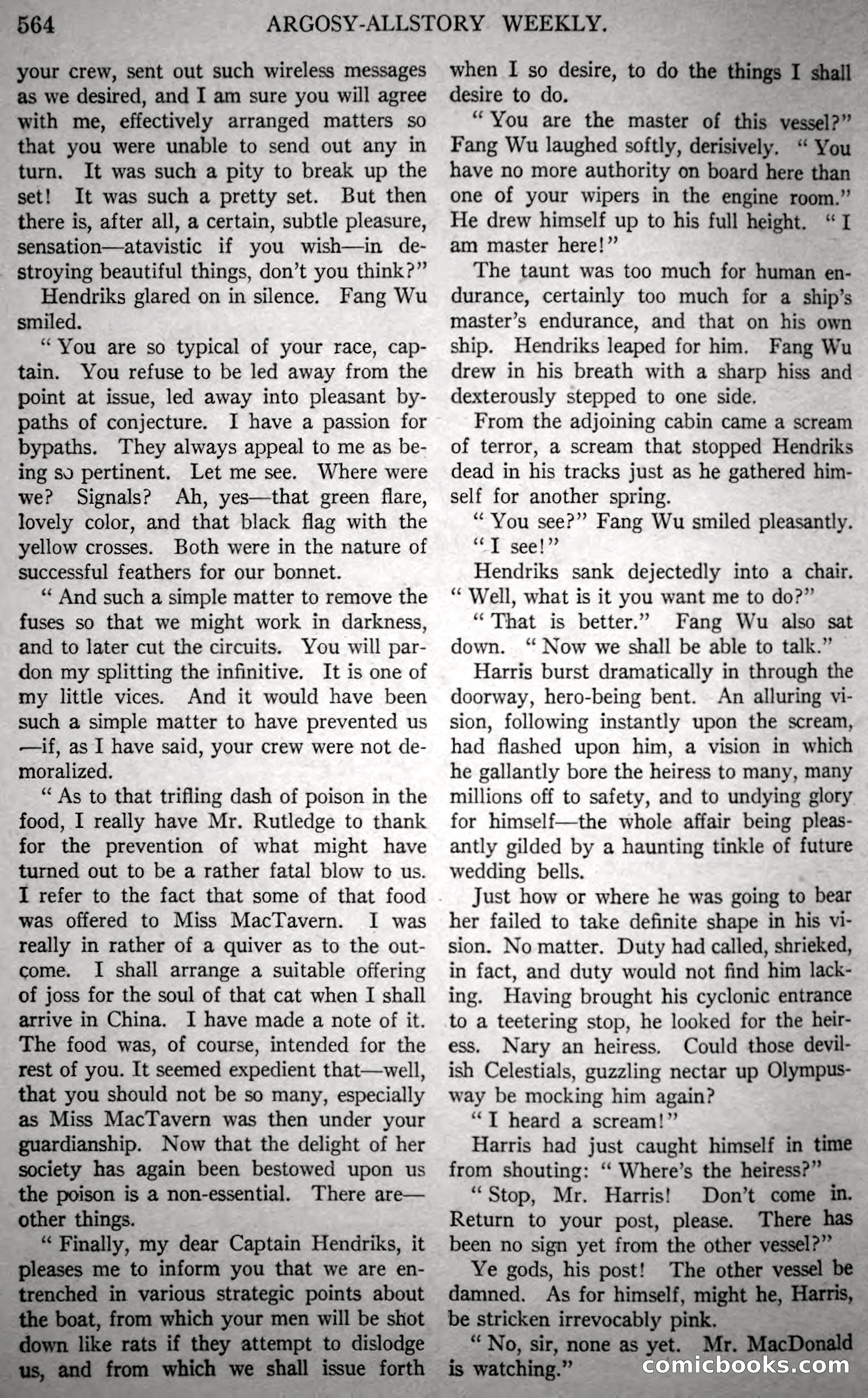 Argosy All-Story Weekly, Vol. 146 No. 4 — page 94 of 176