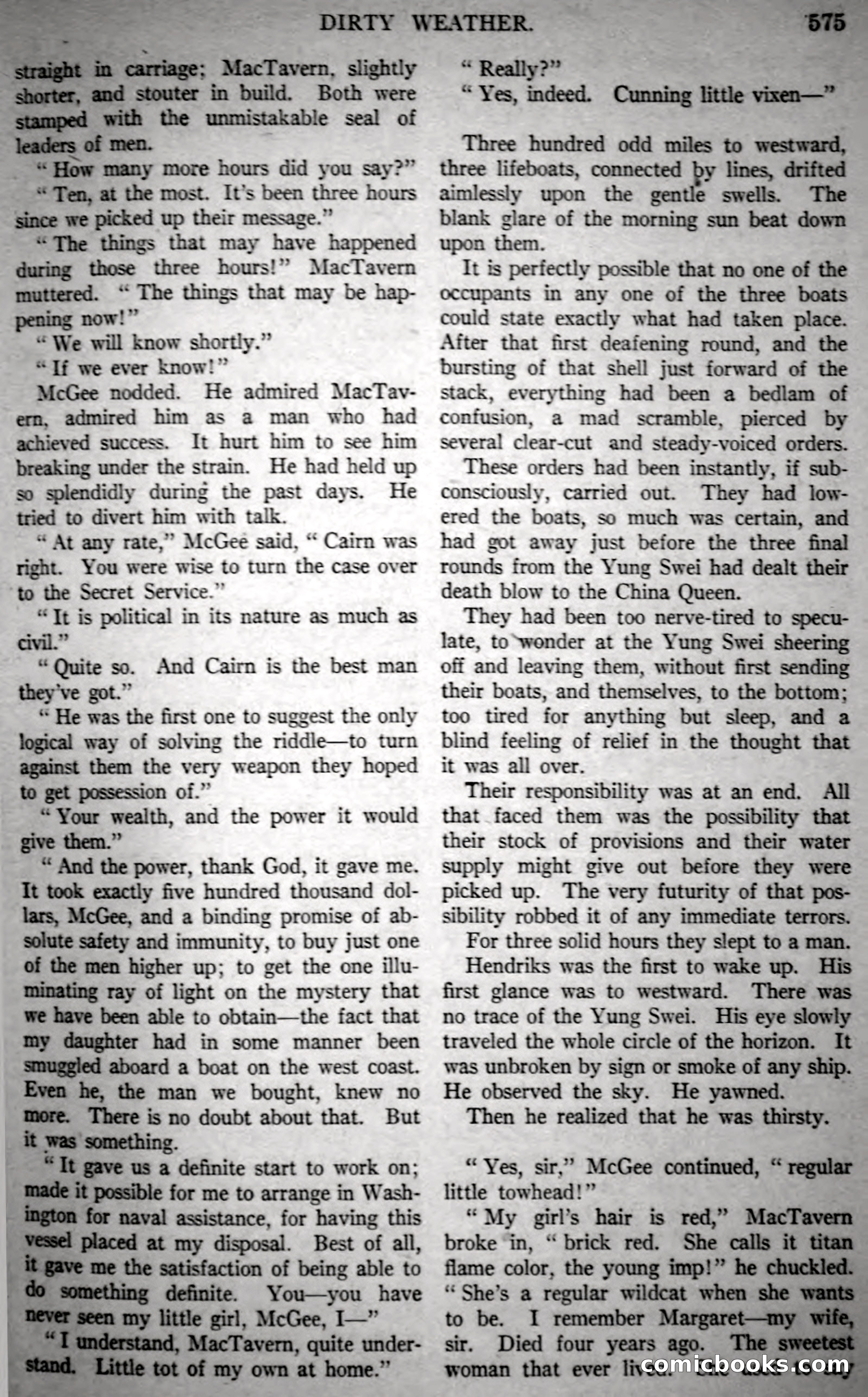 Argosy All-Story Weekly, Vol. 146 No. 4 — page 105 of 176