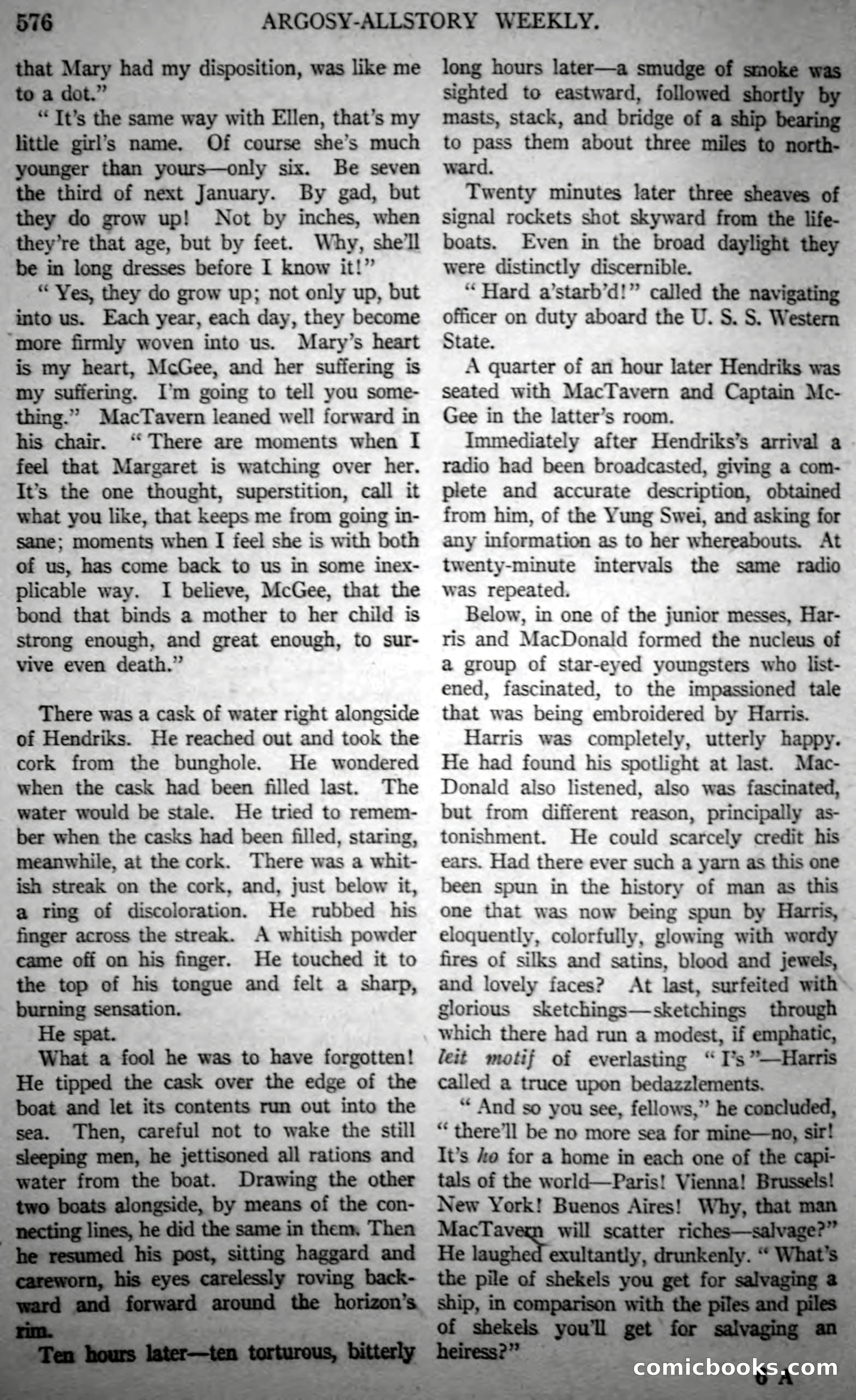 Argosy All-Story Weekly, Vol. 146 No. 4 — page 106 of 176