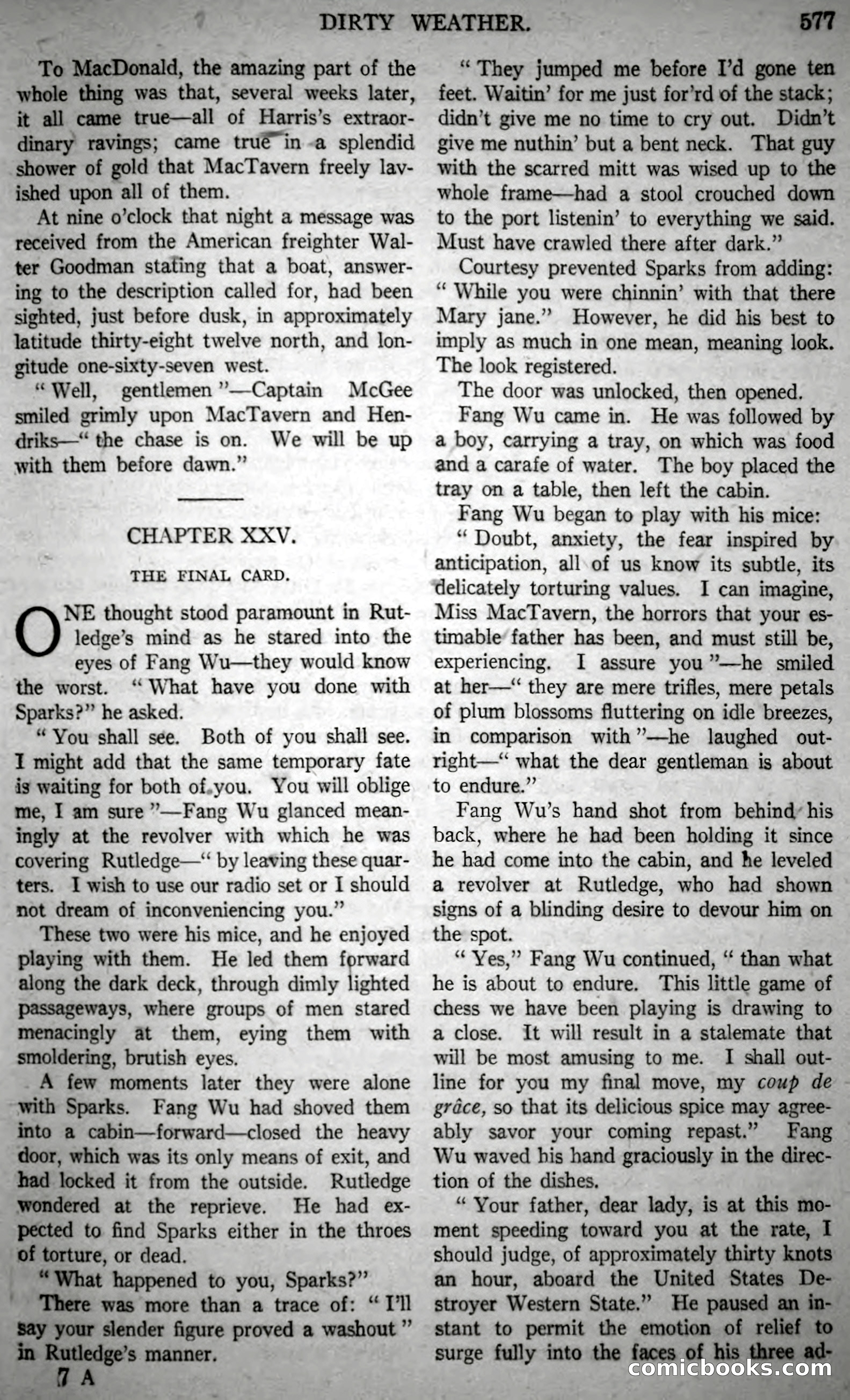 Argosy All-Story Weekly, Vol. 146 No. 4 — page 107 of 176