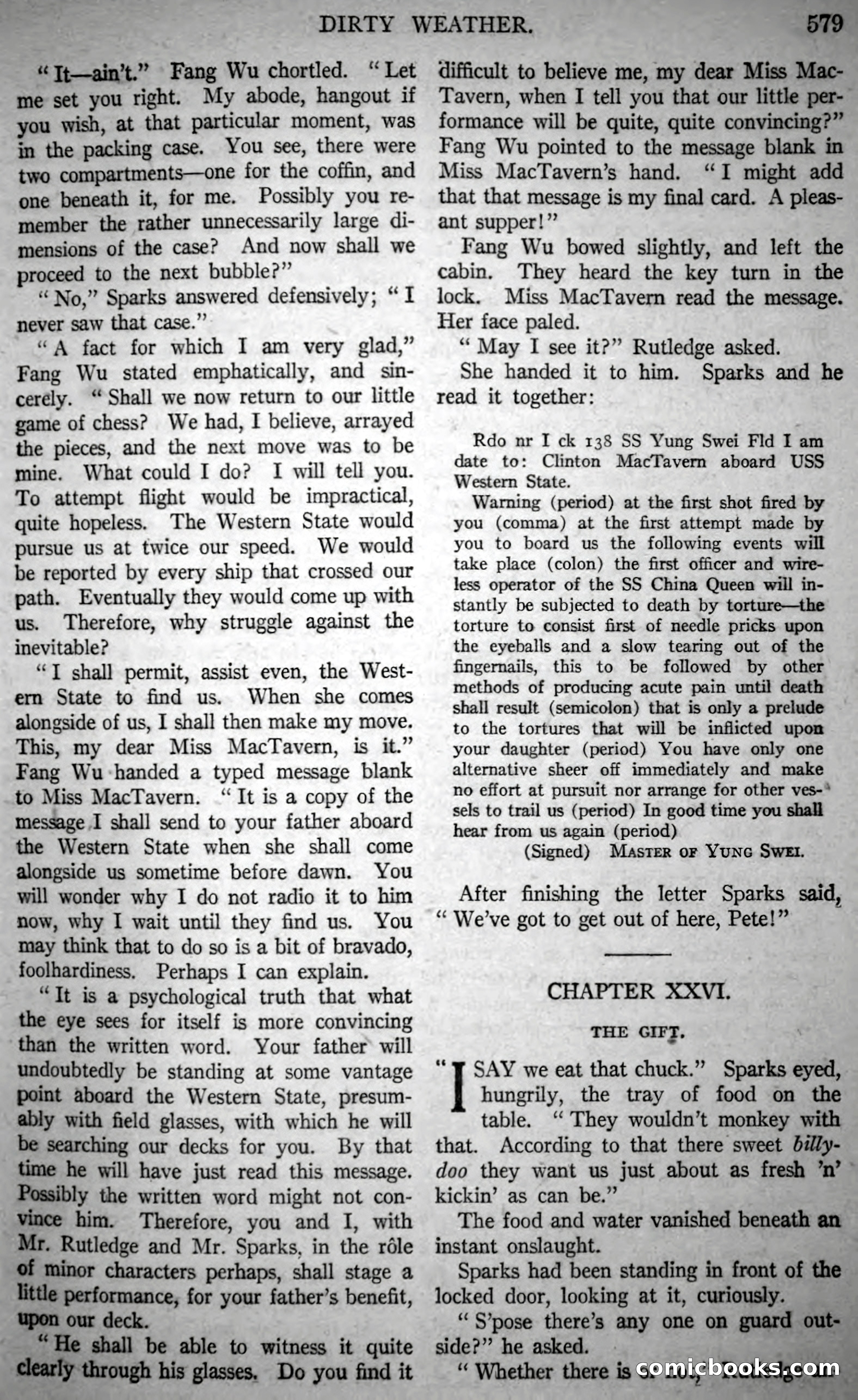 Argosy All-Story Weekly, Vol. 146 No. 4 — page 109 of 176