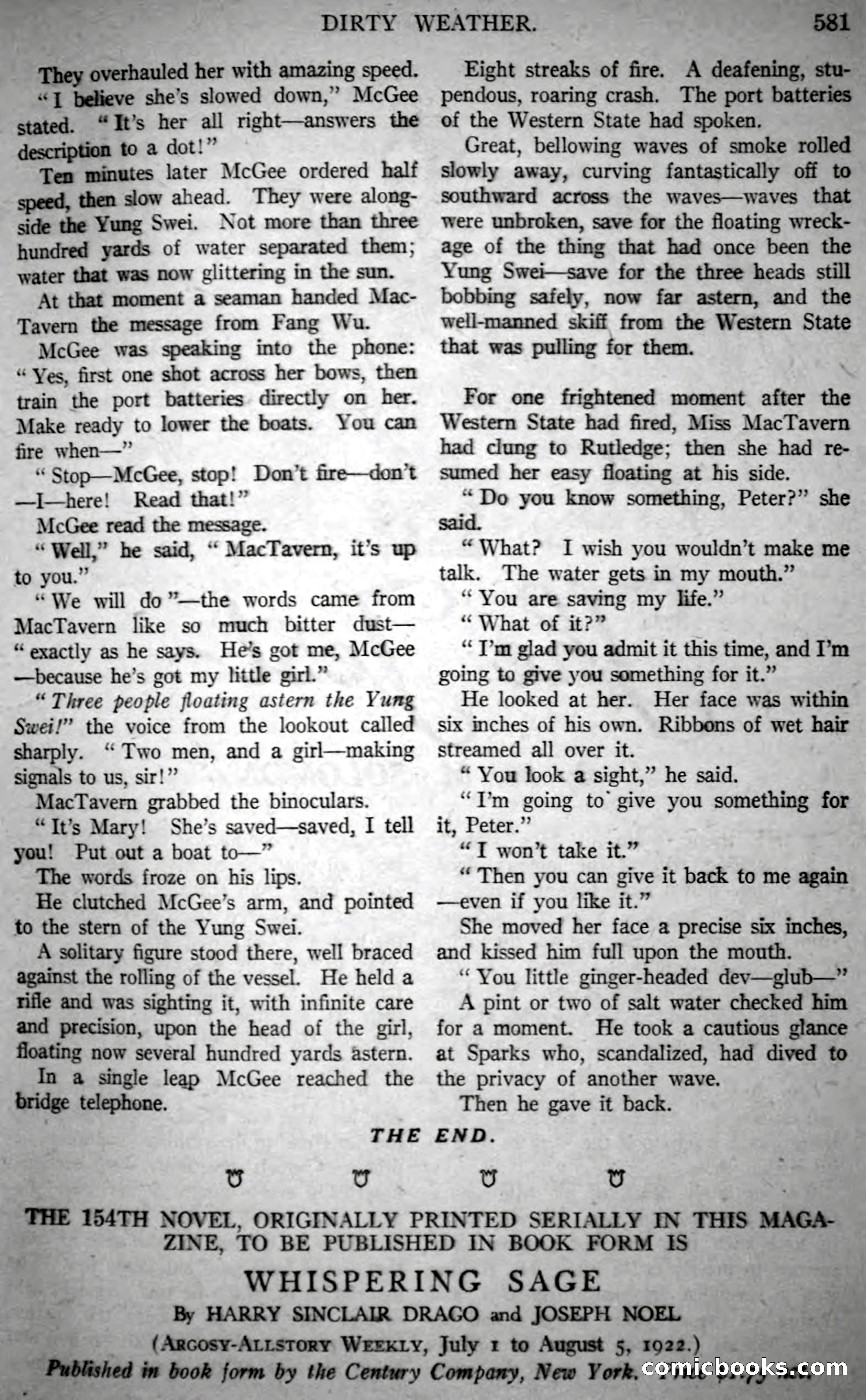 Argosy All-Story Weekly, Vol. 146 No. 4 — page 111 of 176