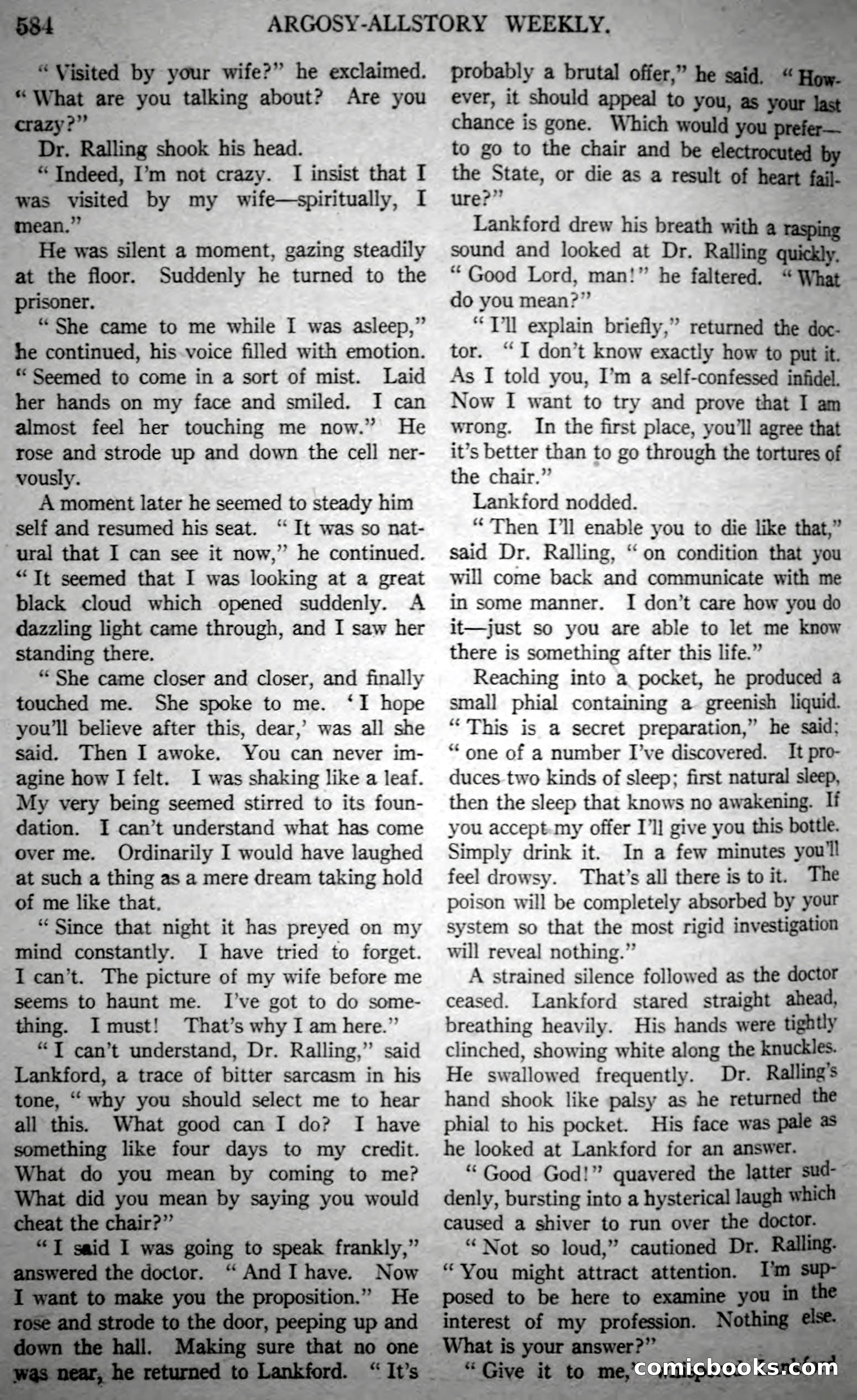 Argosy All-Story Weekly, Vol. 146 No. 4 — page 114 of 176