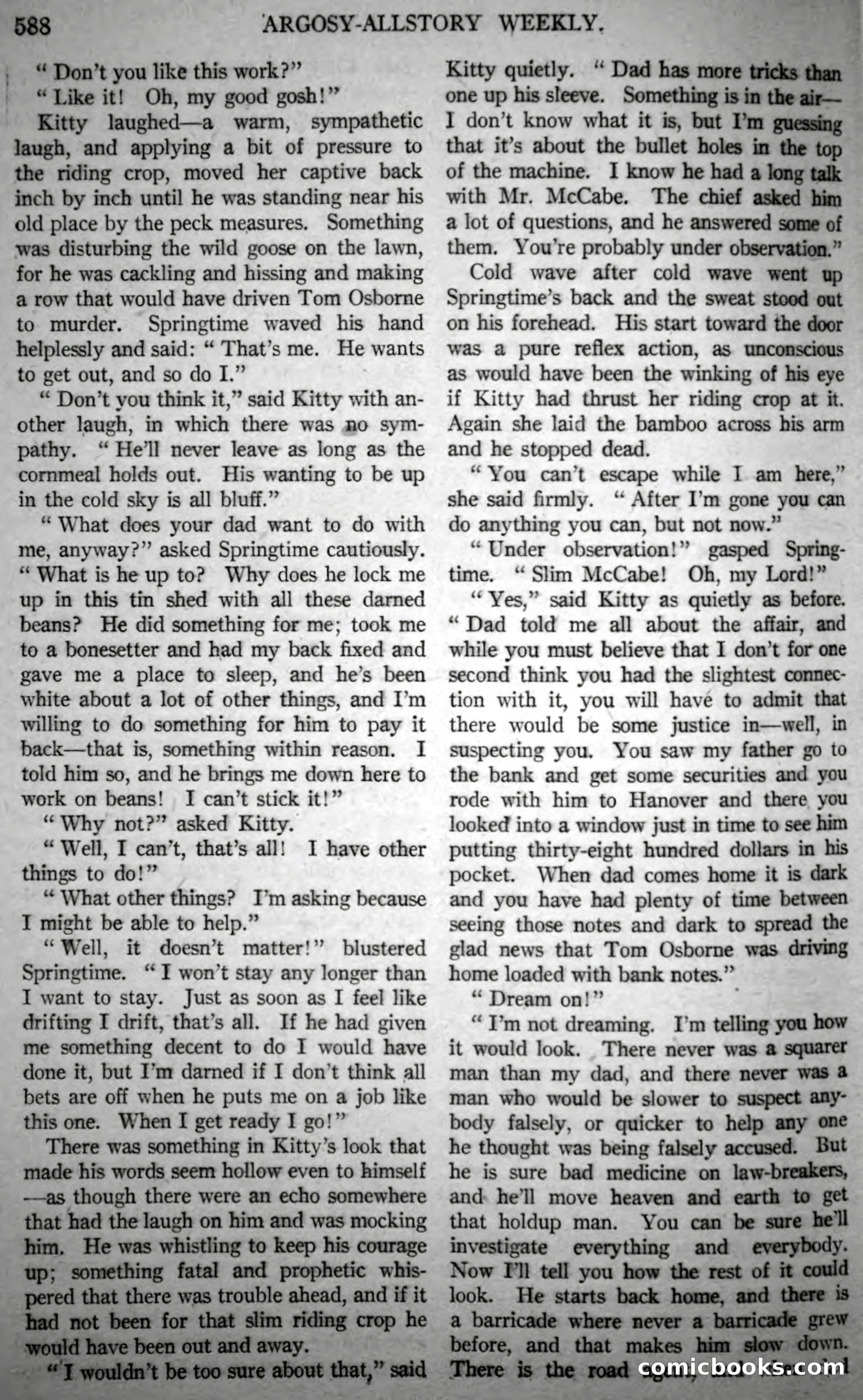 Argosy All-Story Weekly, Vol. 146 No. 4 — page 118 of 176