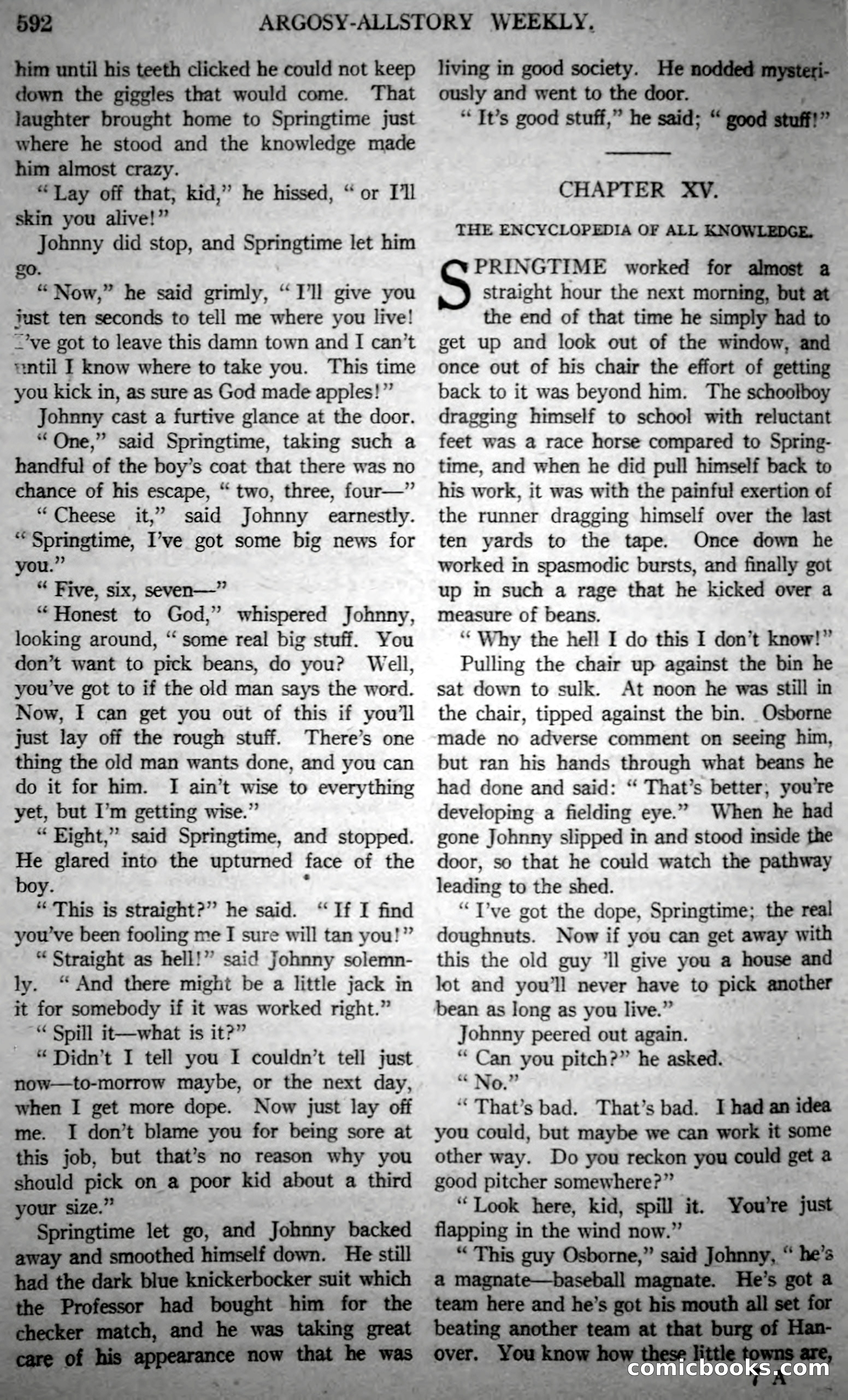 Argosy All-Story Weekly, Vol. 146 No. 4 — page 122 of 176